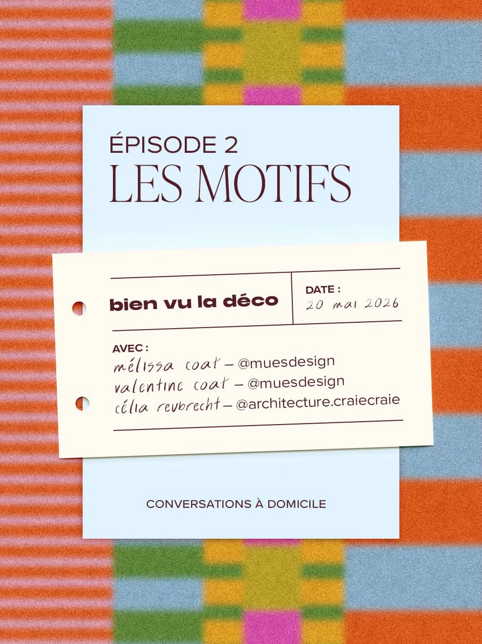 Épisode 2 – Les motifs