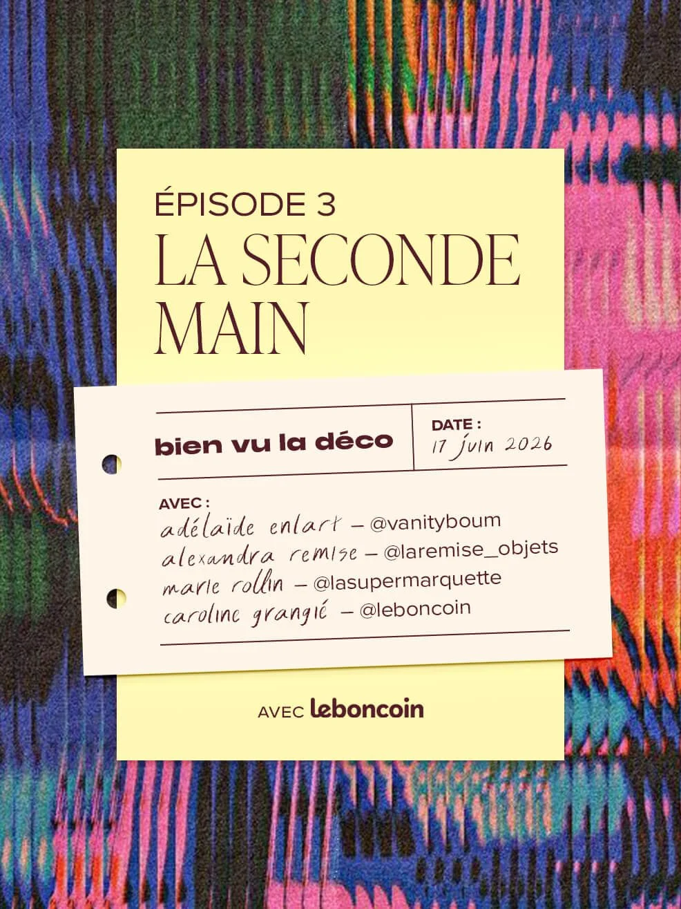 Épisode 3 – La seconde main