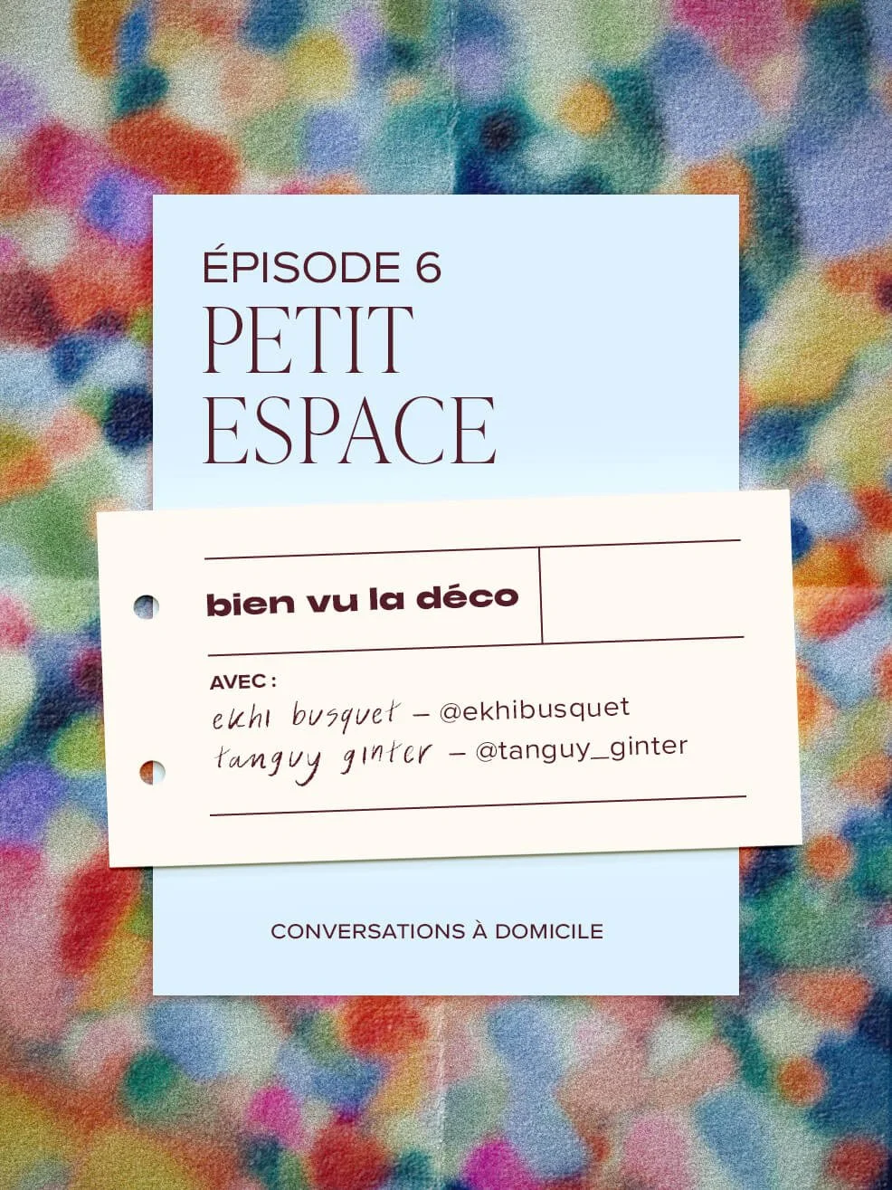 Épisode 6 – Petit espace
