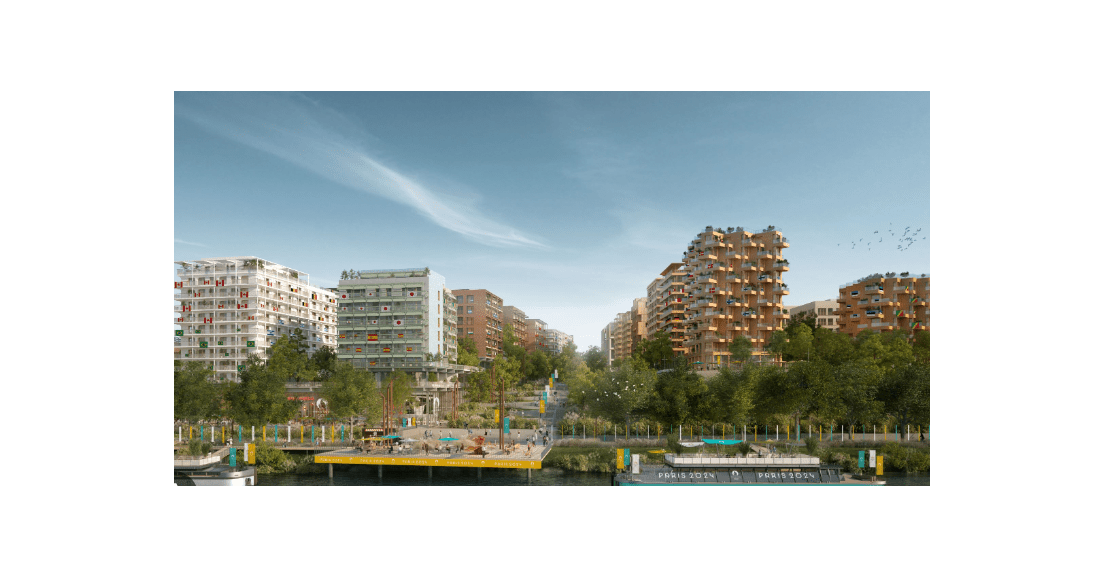 PARIS - Visita exclusiva del Village des Athlètes y del showroom EDF Paris 2024