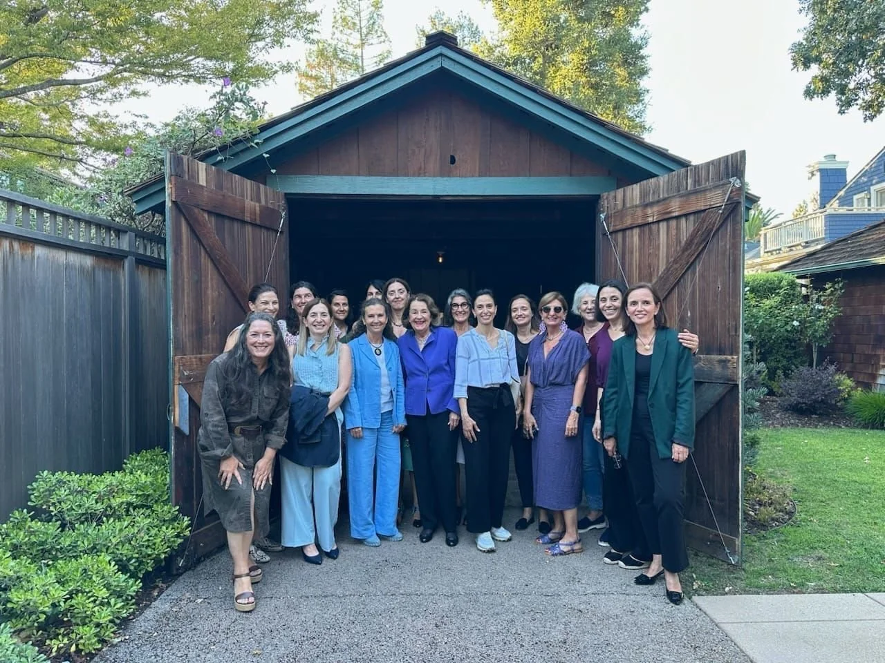 Encuentro del Club de Ejecutivas en Silicon Valley con Aída Álvarez en HP