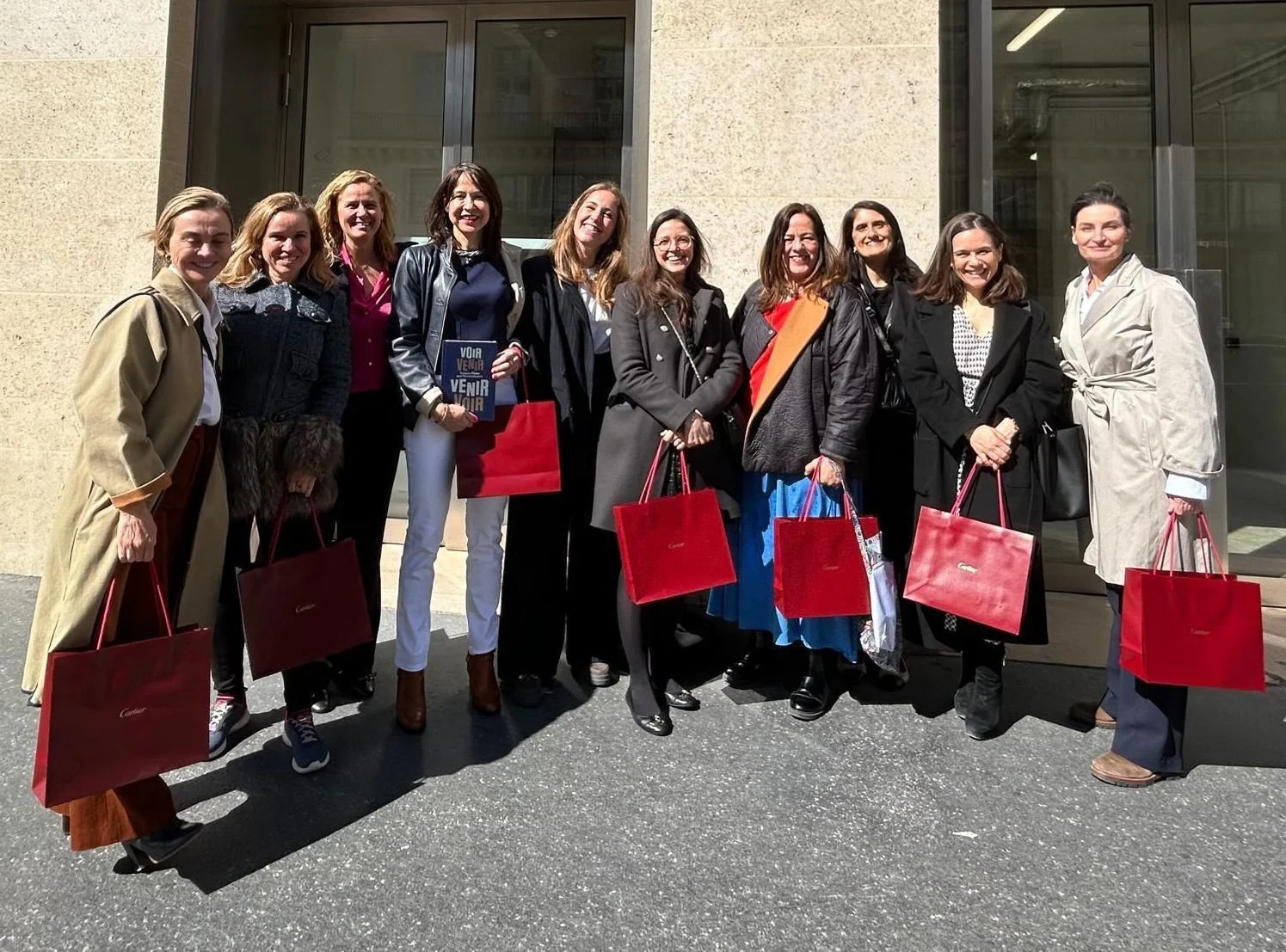 Visita del Club de Ejecutivas Españolas a la Fondation Cartier pour l’art contemperan en París