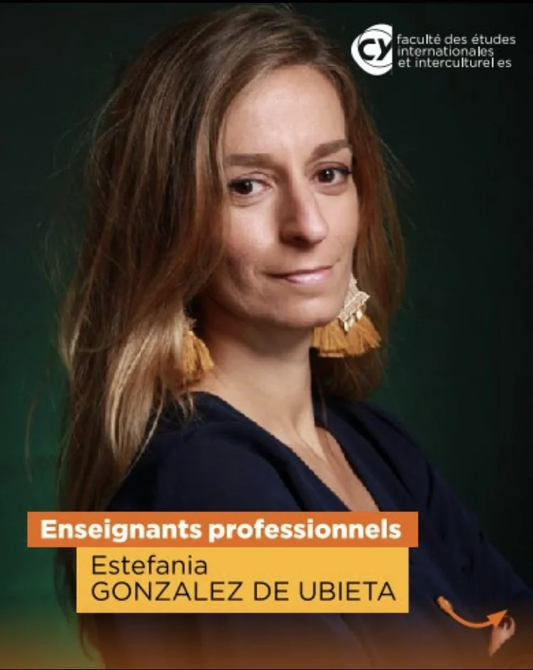 Nombramiento de Estefanía González de Ubieta como Directora del Máster en Idiomas y Negocios Internacionales de la Universidad CY Cergy Paris Université