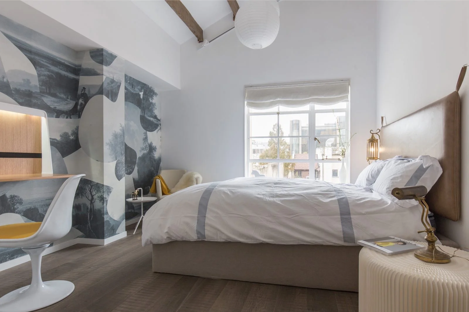      The Landschap hotel room at Paper Shanghai  