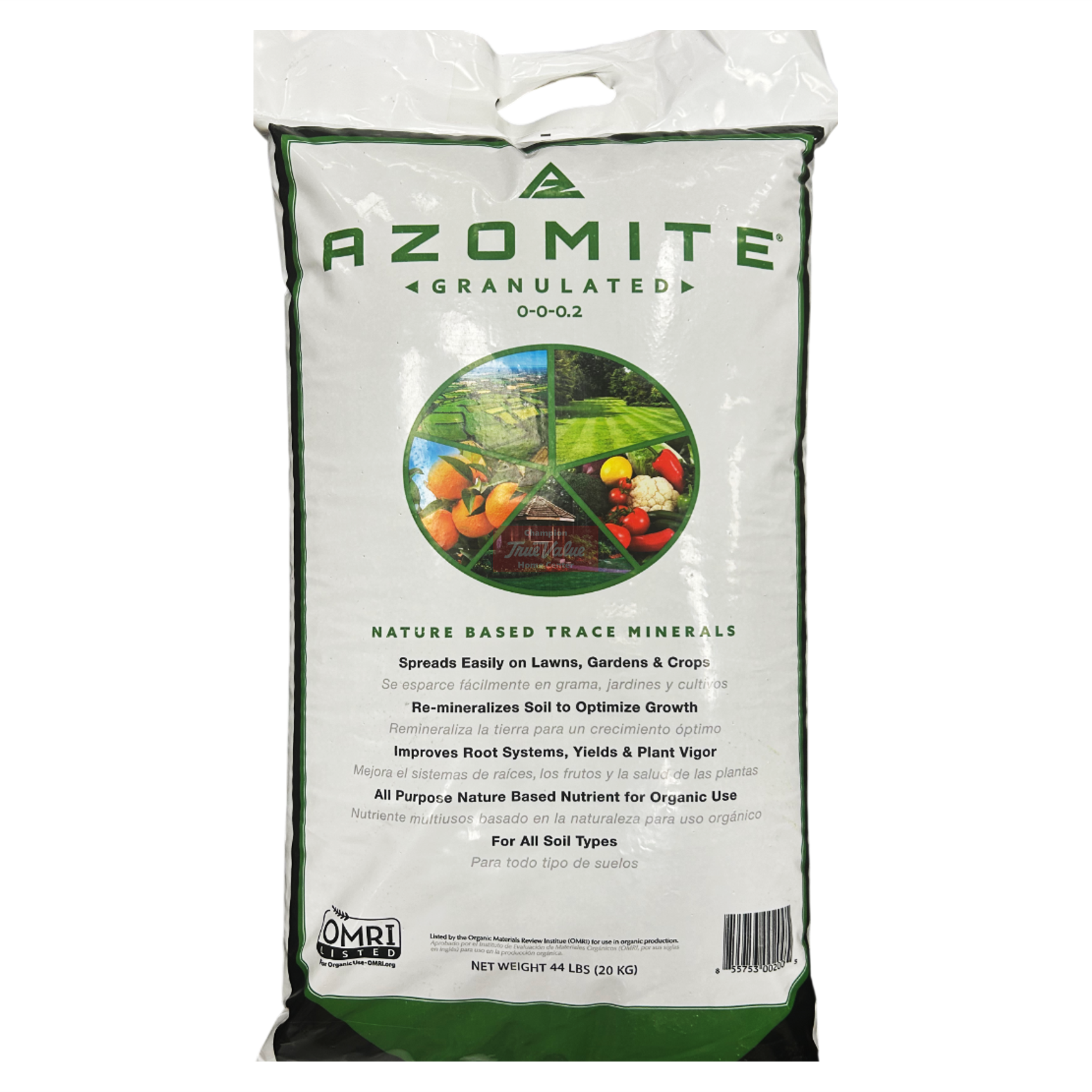 AZOMITE Granulated Natural Trace Minerals 44 lb