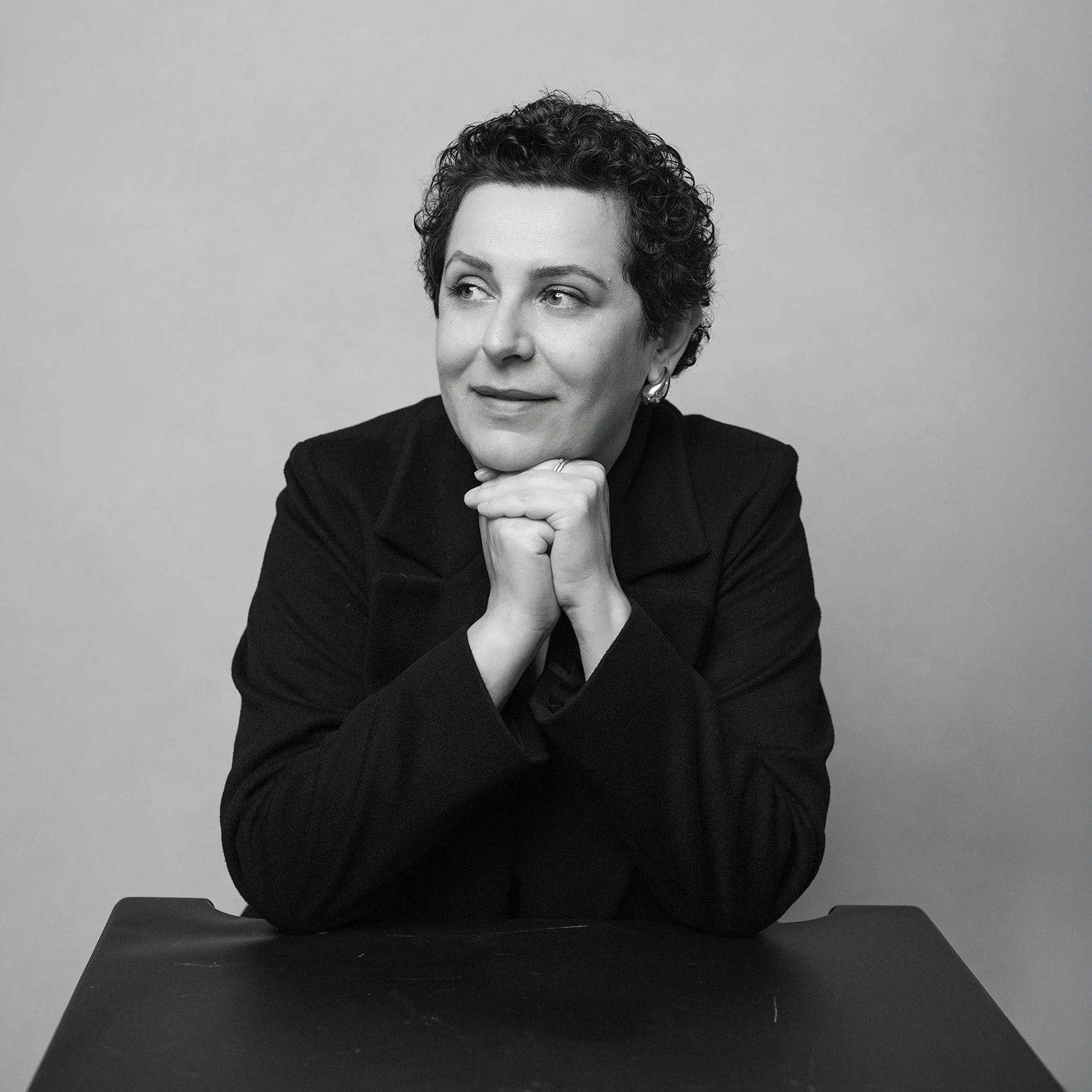 Black and white authentic portrait for I am series in Bellevue, wa and photographer near me