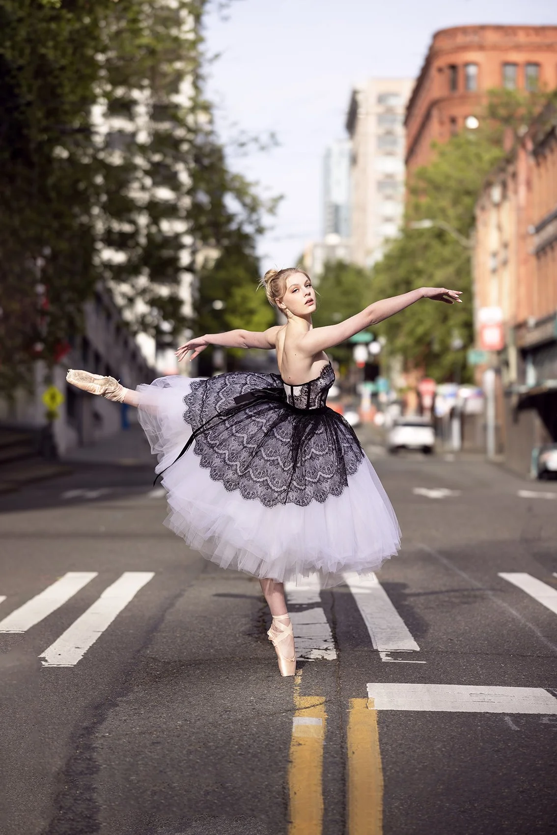 Seattle dance photographer, ballet photography Kirkland WA, fine art dance portraits near me Bellevue