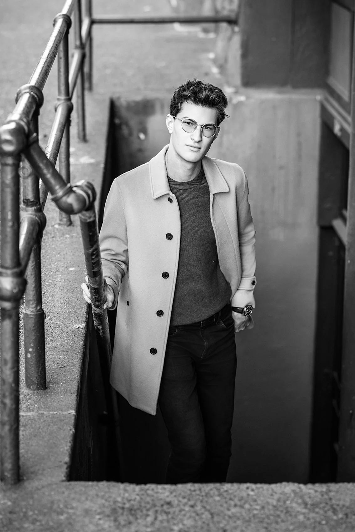 Urban Pioneer Square Senior Portraits