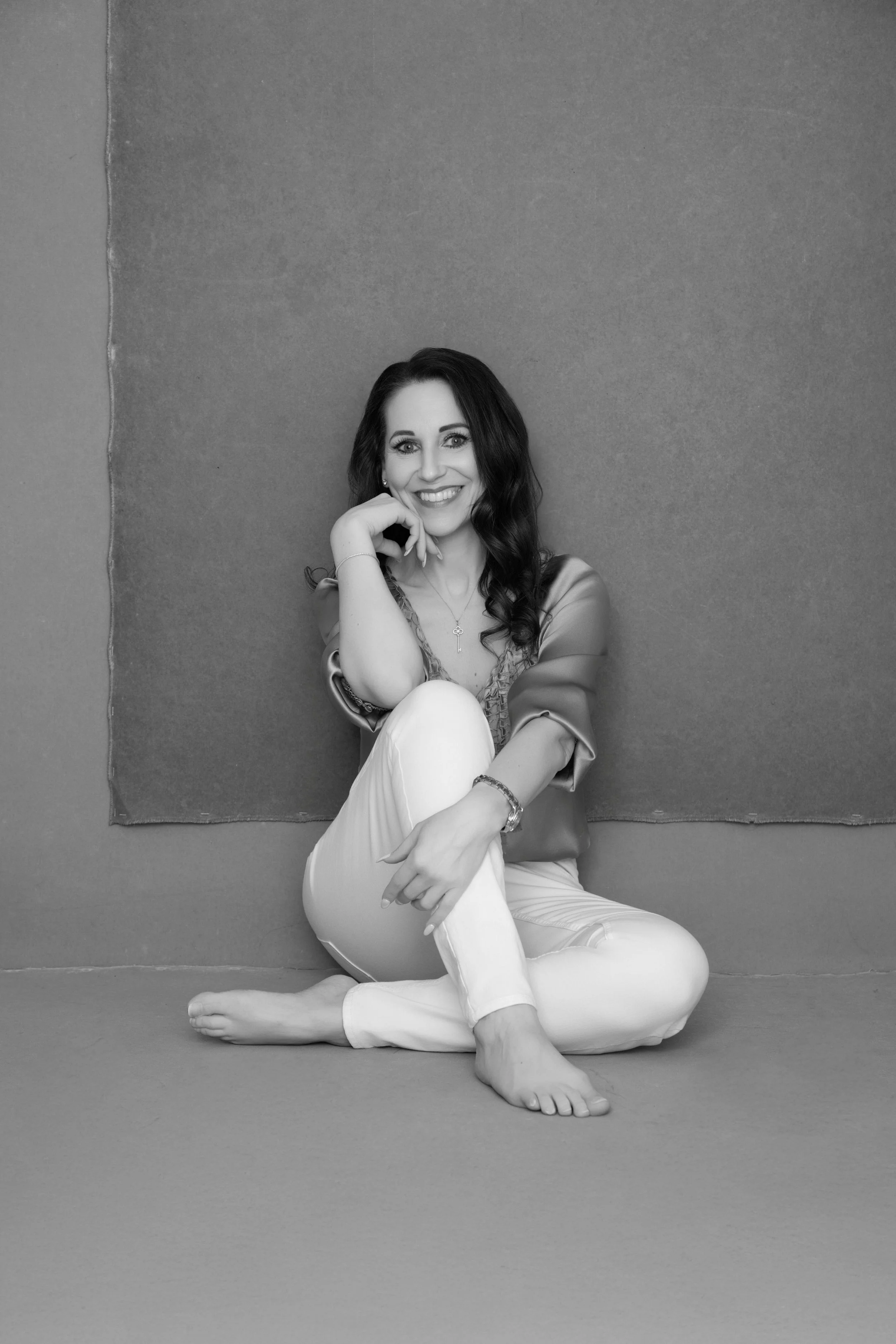 Black &amp; White Kari Hovde Headshot