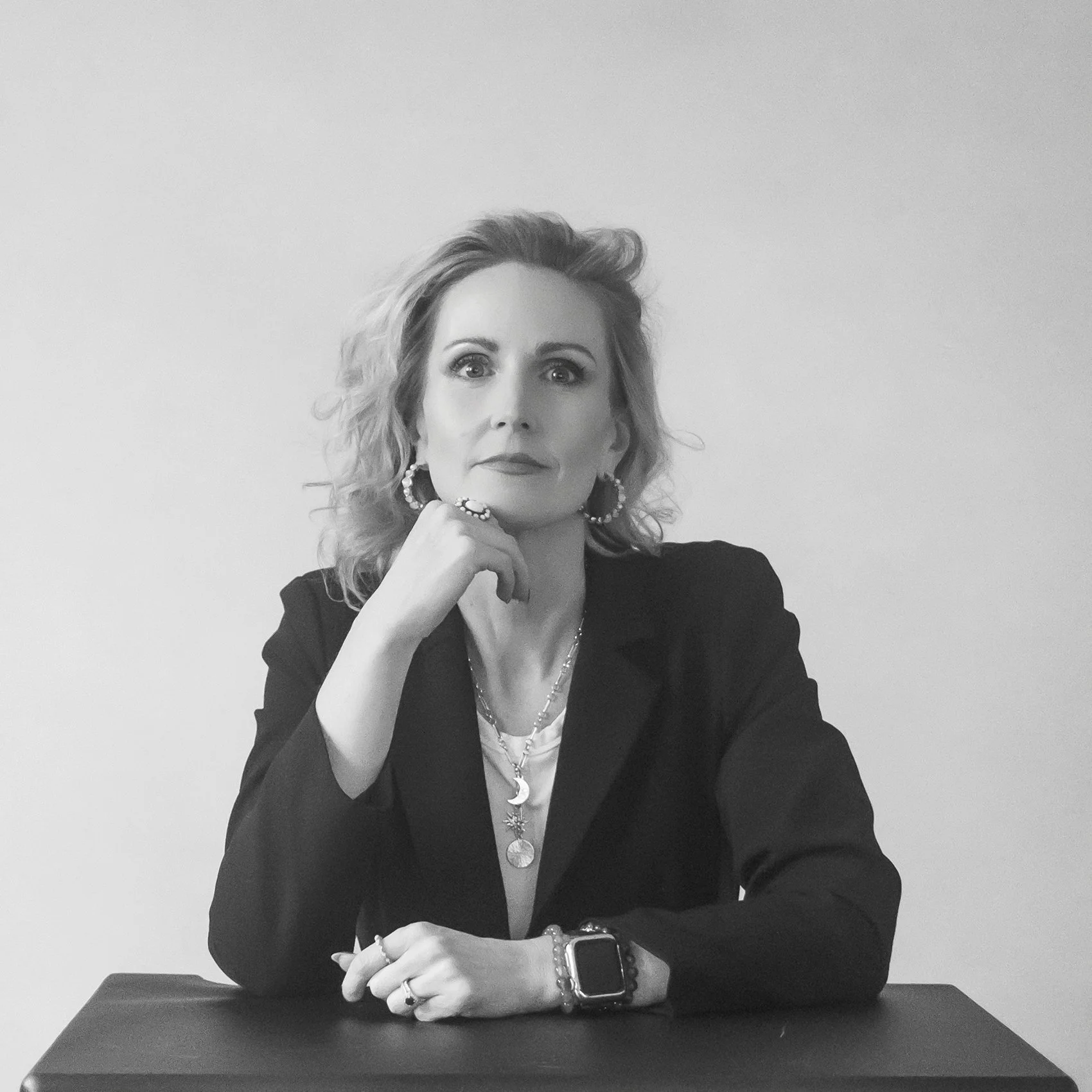 I am portrait series by seattle portrait and headshot photographer, Beauclair Photography.  Image of women part of the portrait project.