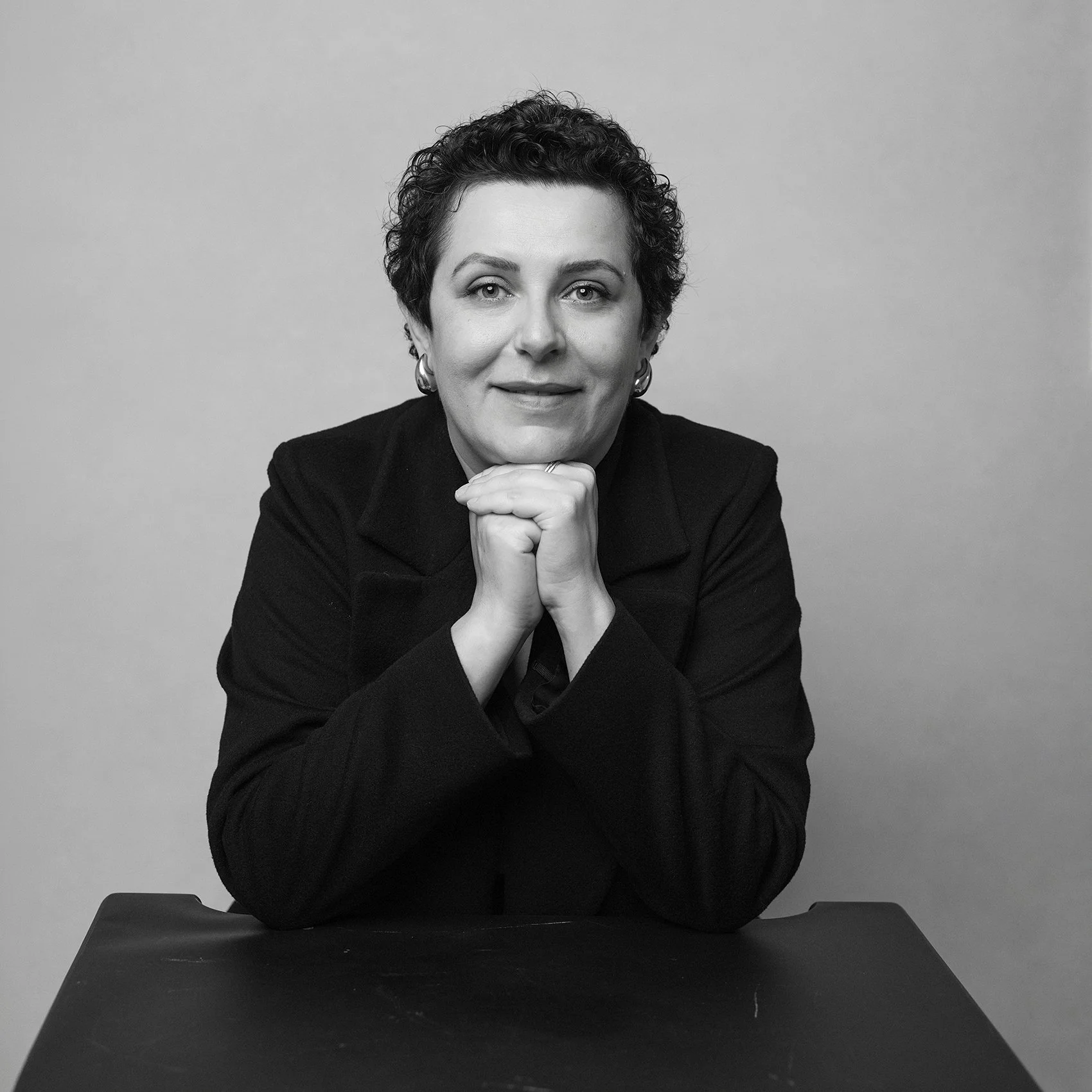 Black and white authentic portrait for I am series in seattle and photographer near me