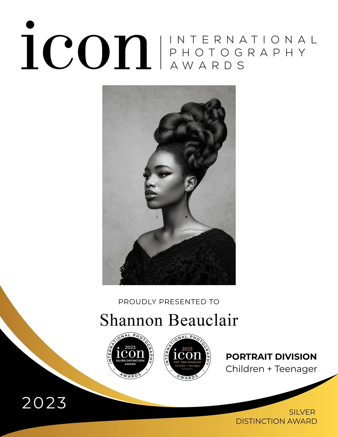 Top 10 and Silver with Distinction Award Teen Competition