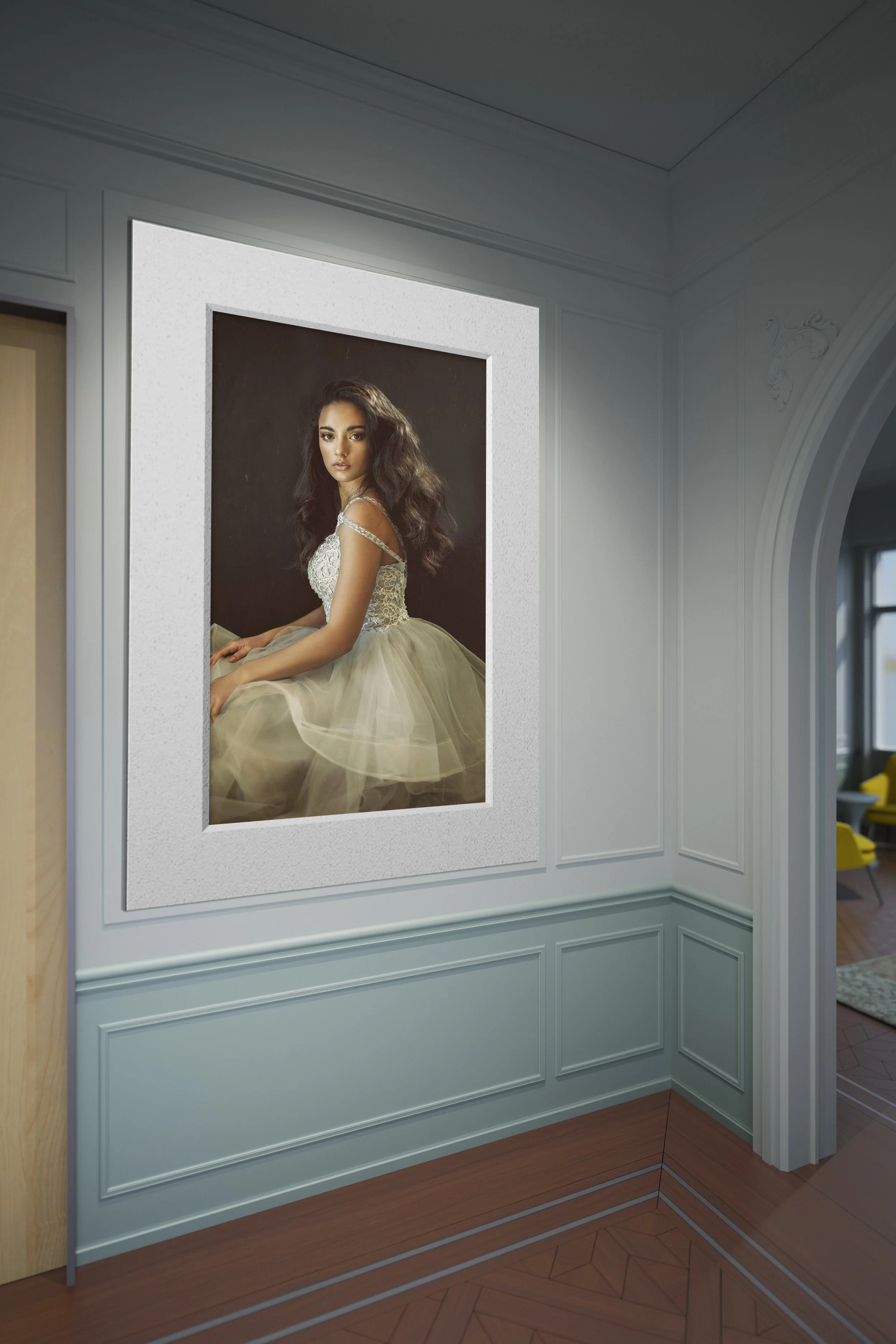 Custom Fine Art Wall Art by Graphi, for Beauclair Photography, Bellevue fine art photographer