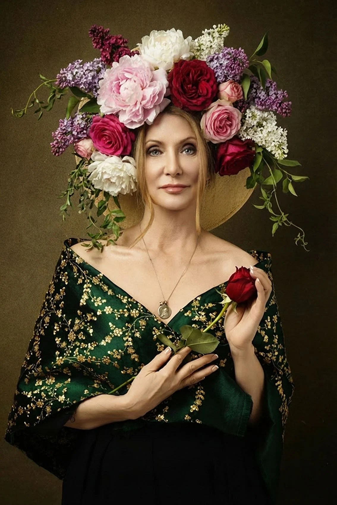 High-end fine art portrait displayed as museum-quality wall art by Beauclair Photography.