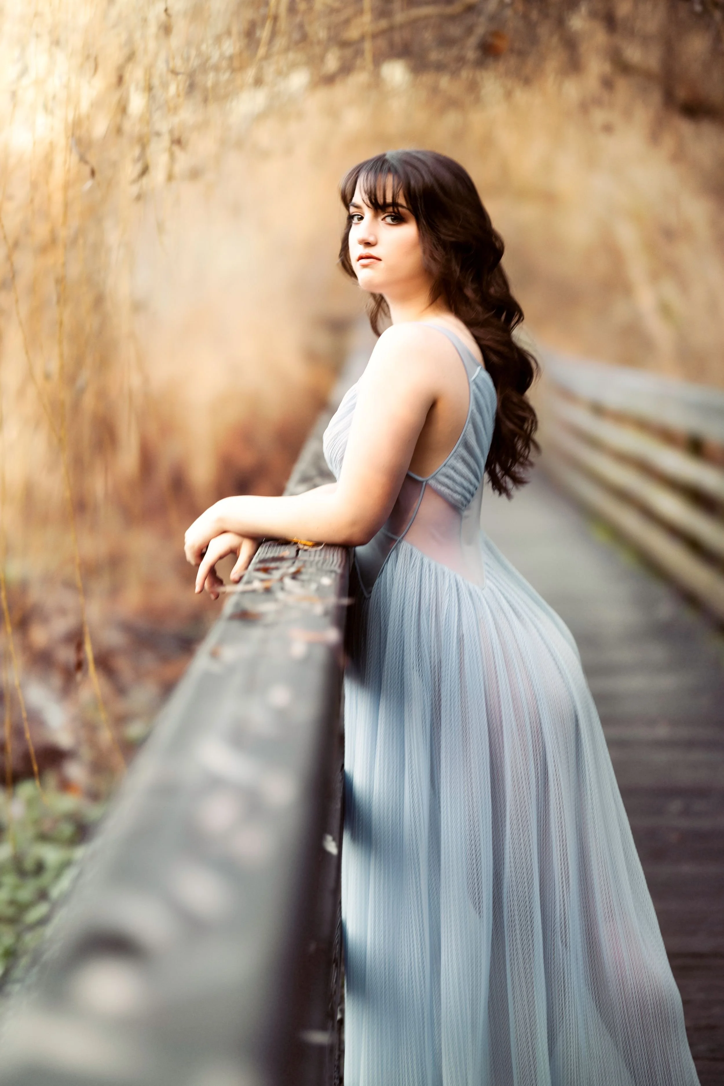 Senior portrait session for a girl at a scenic nature location in the greater Seattle area — Beauclair Photography, Kirkland WA