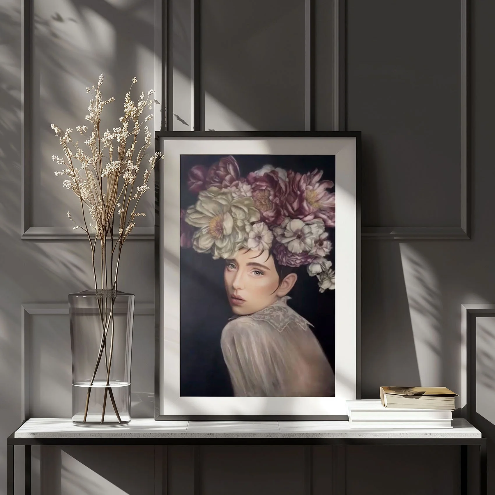 Custom oil painting for Beauclair Photography