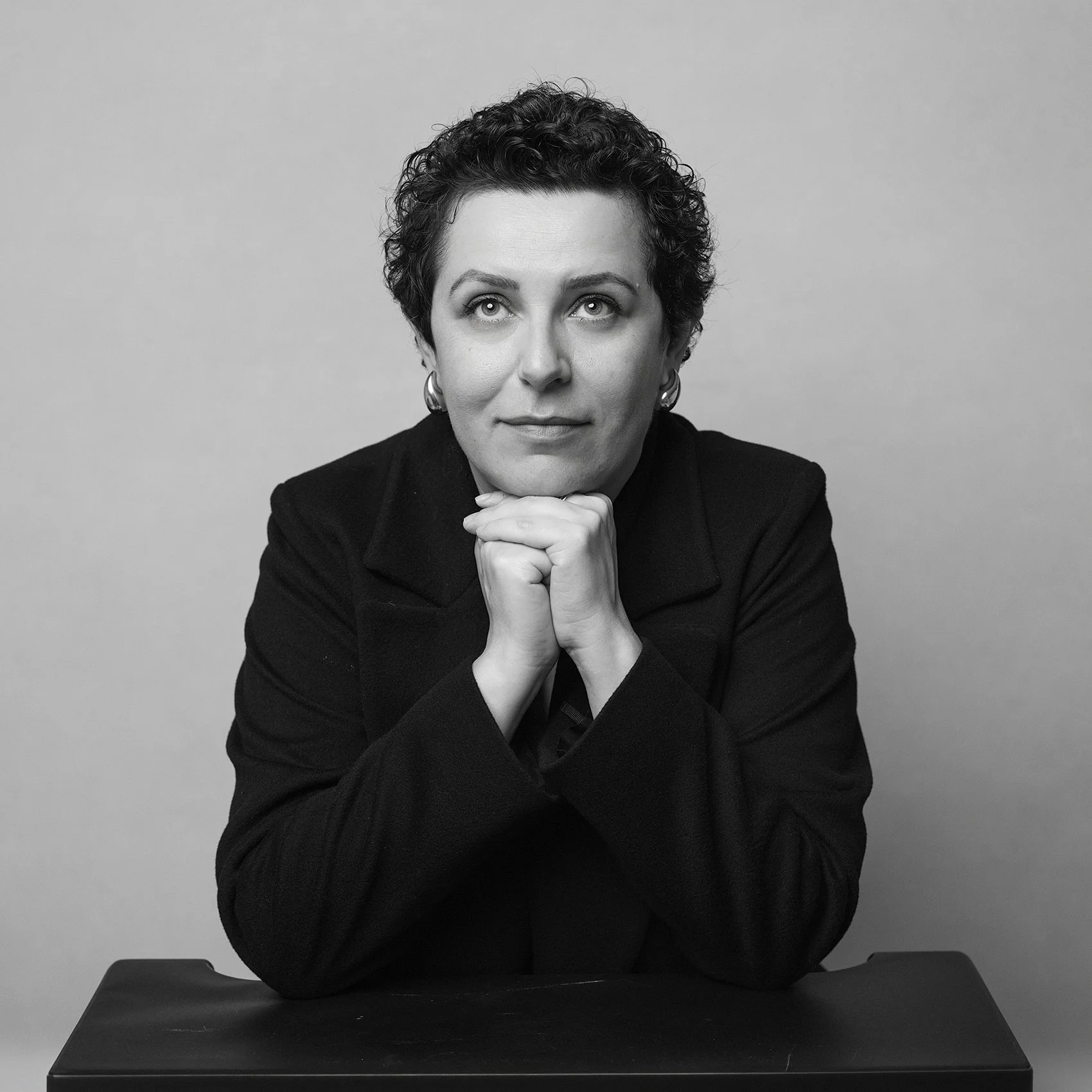 Black and white authentic portrait for I am series in Kirkland, wa and photographer near me