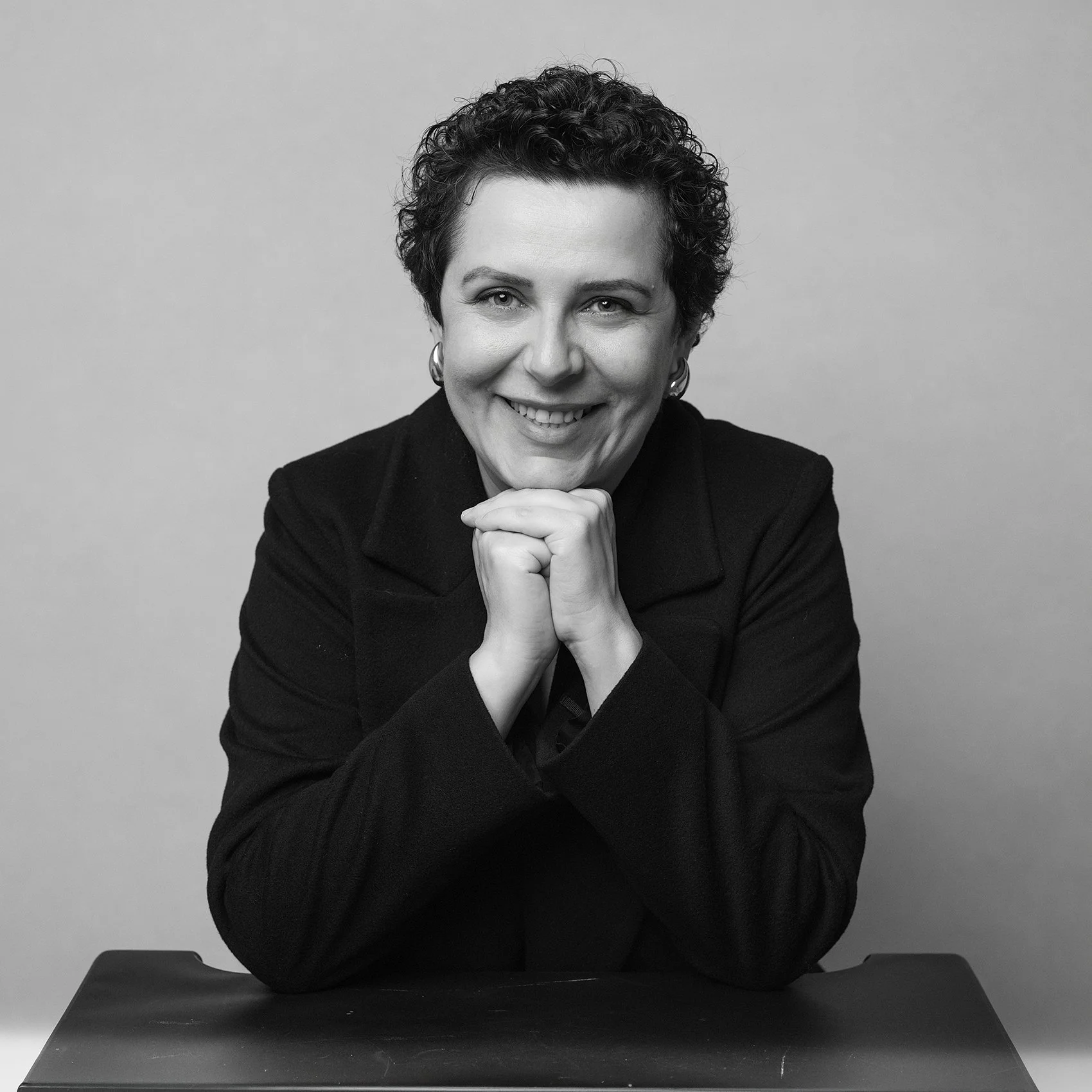 Black and white authentic portrait for I am series in seattle and photographer near me