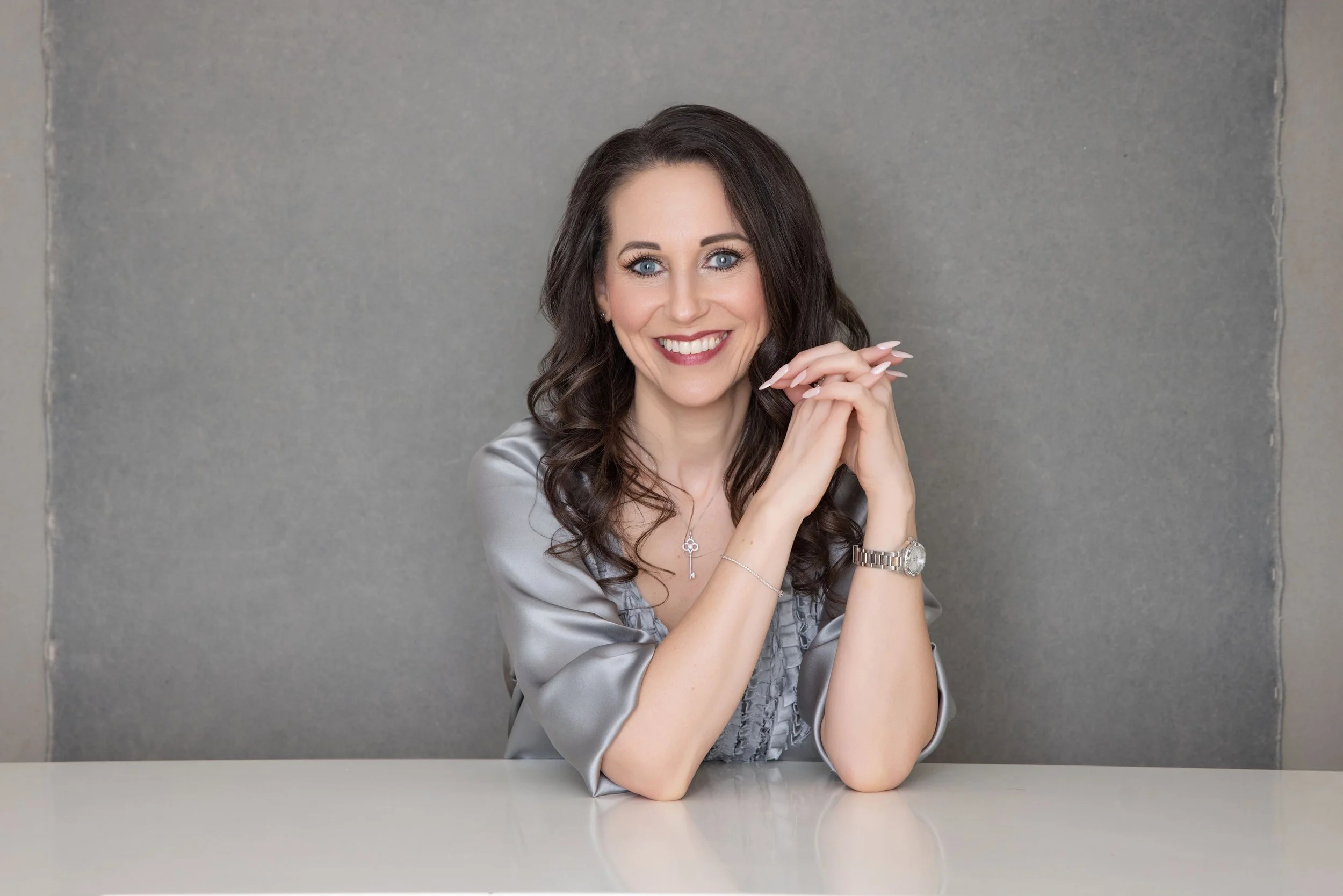 Personal branding portrait of Kari Hovde, Founder of The Backstage Foundation, photographed by Beauclair Photography in Kirkland, WA