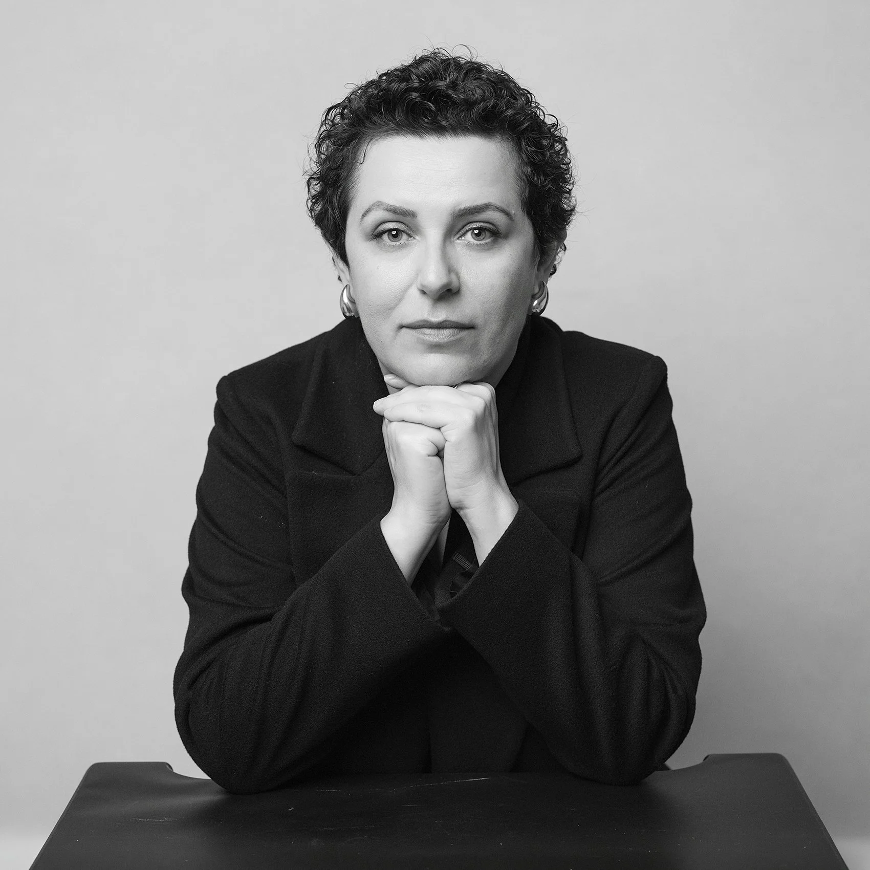 Black and white authentic portrait for I am series in Kirkland, wa and photographer near me