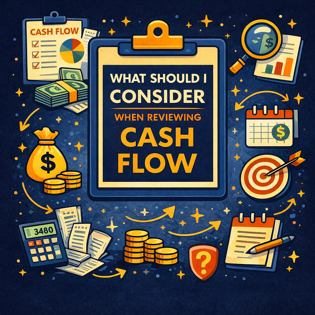Reviewing Your Cashflow? What’s Important to Consider