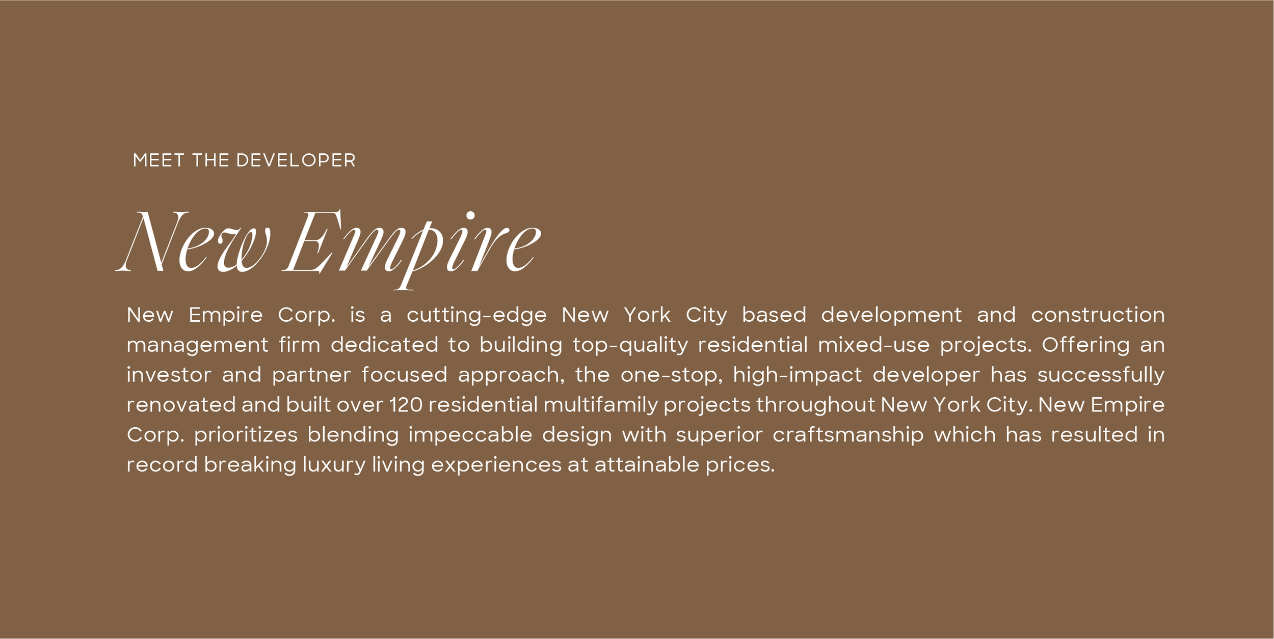 Radiant LIC Bethoney Shen New Empire Developers