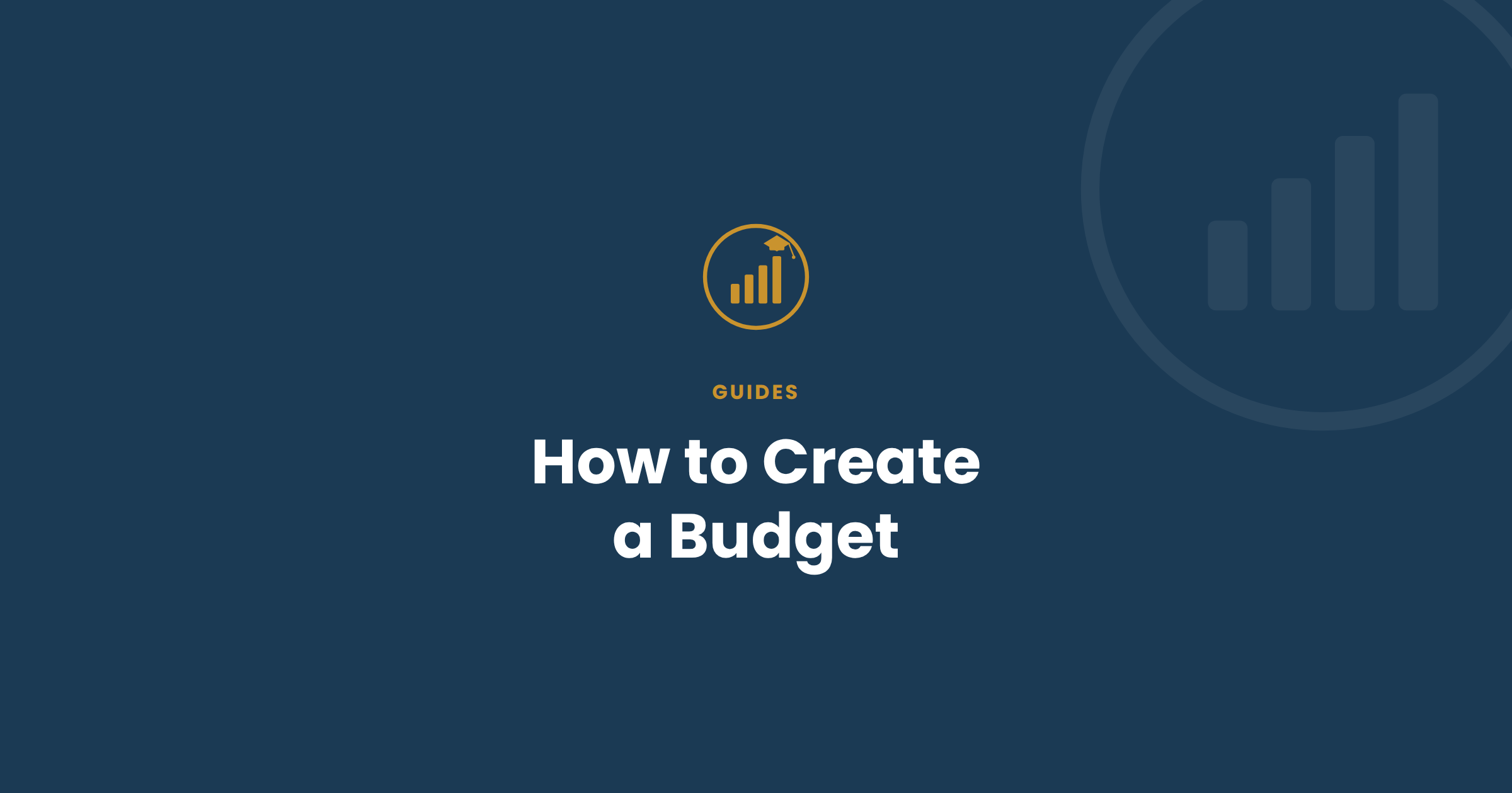 How to Create a Budget