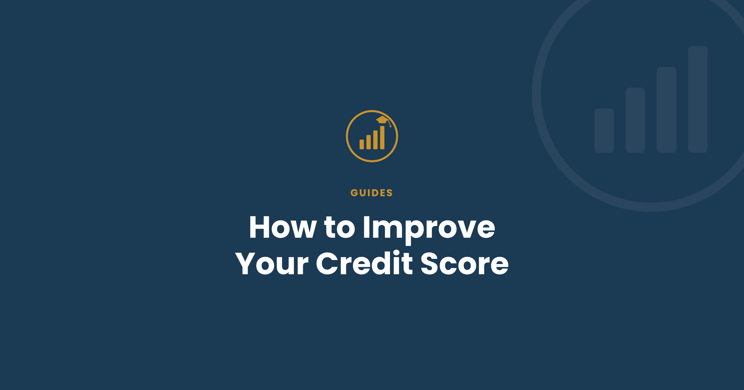 How to Improve Your Credit Score