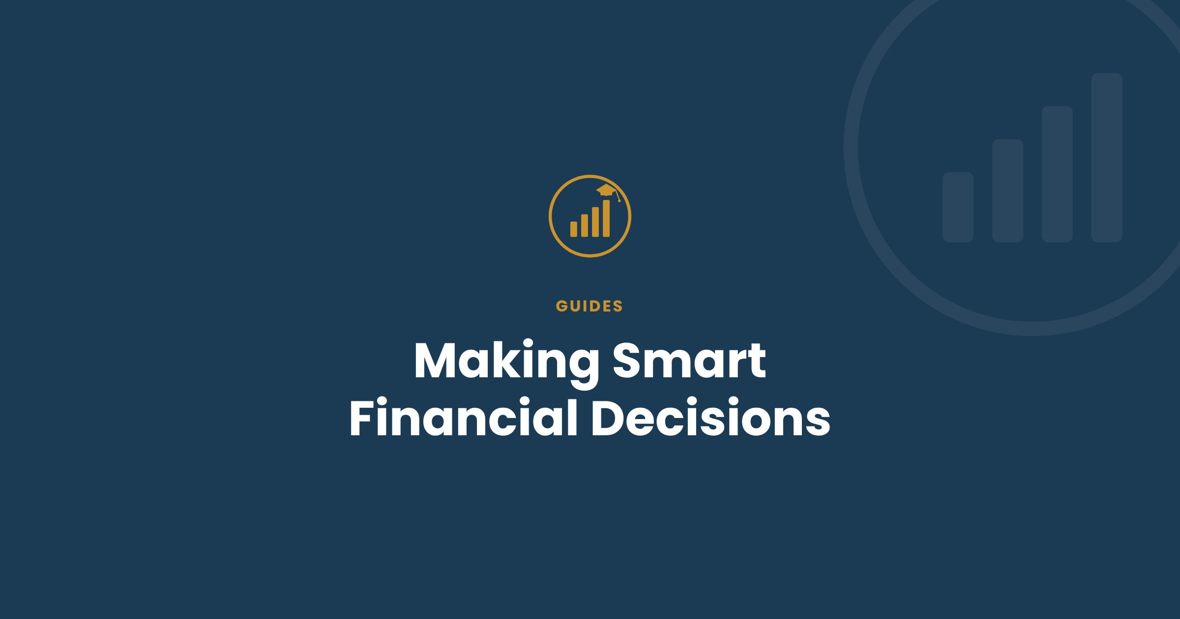 Making Smart Financial Decisions