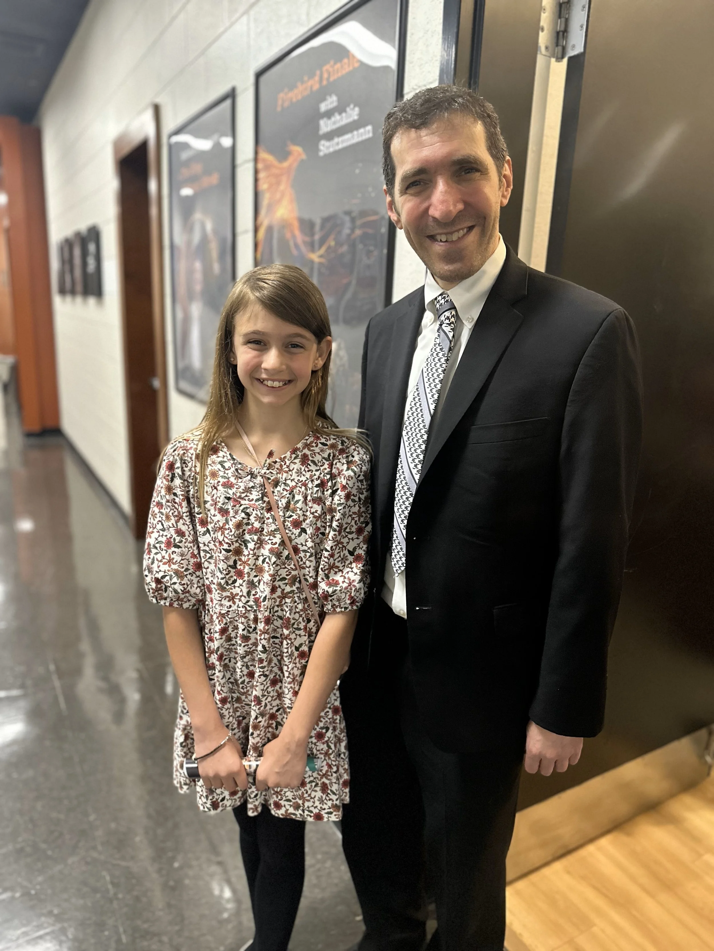 With composer Jonathan Leshnoff