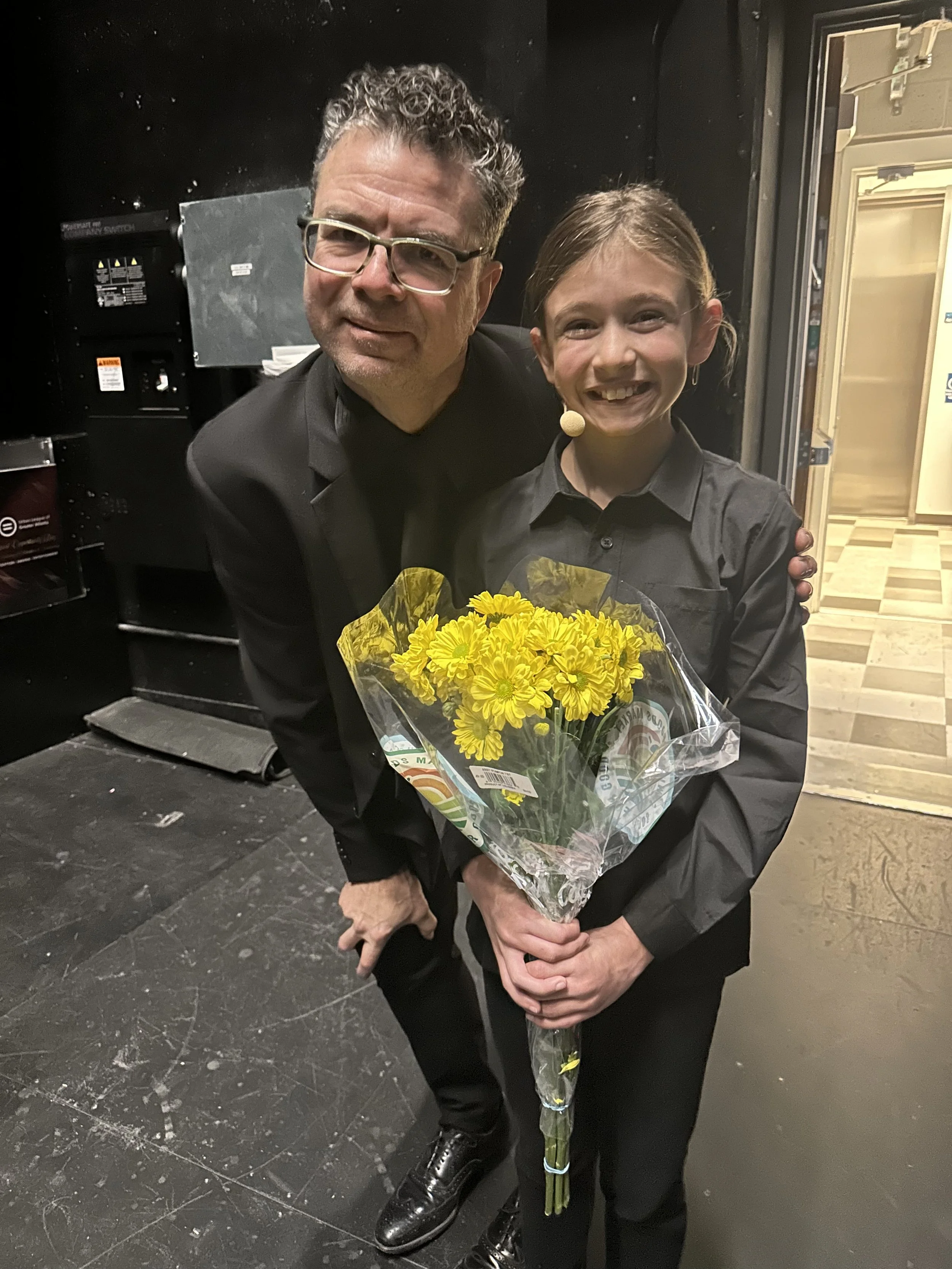 With composition teacher and ASO bassist Michael Kurth