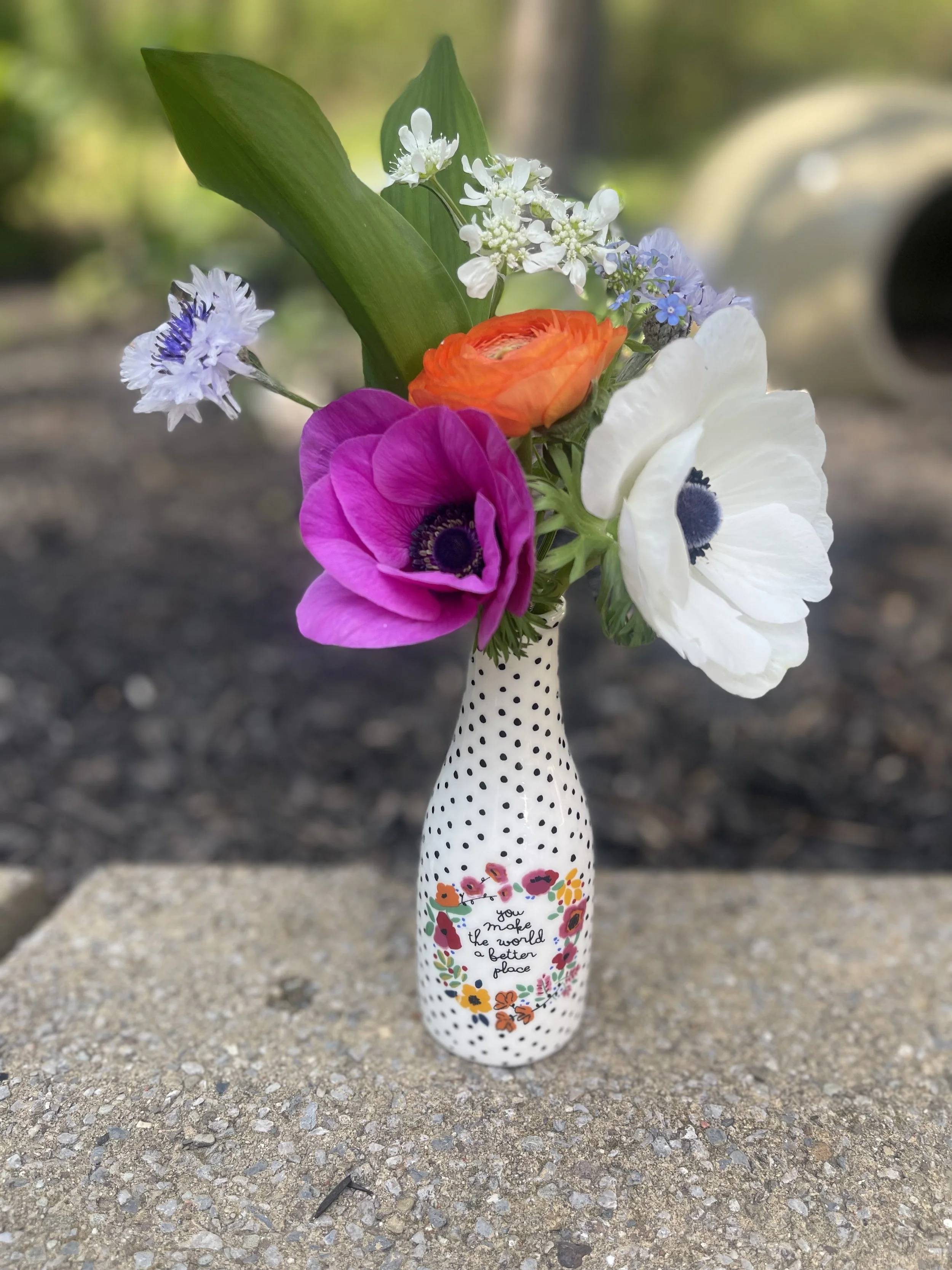Mom/Teacher Bud Vase