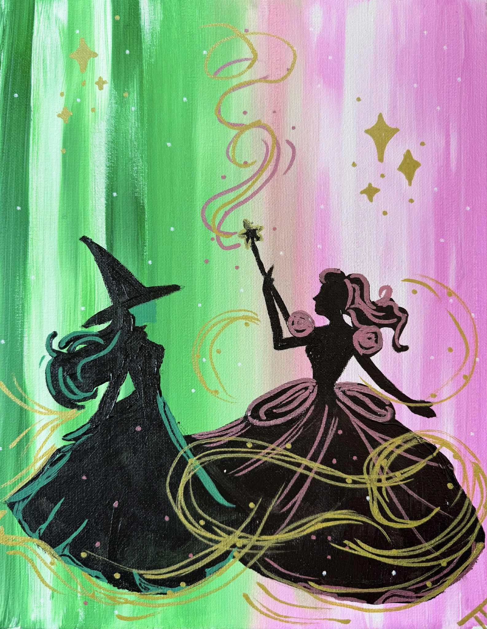 Wicked Canvas Paint Party @ Sip & Dipity