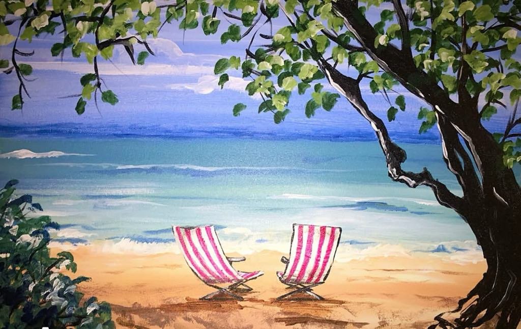 Canvas Paint Party - 07/30 @ Sip & Dipity