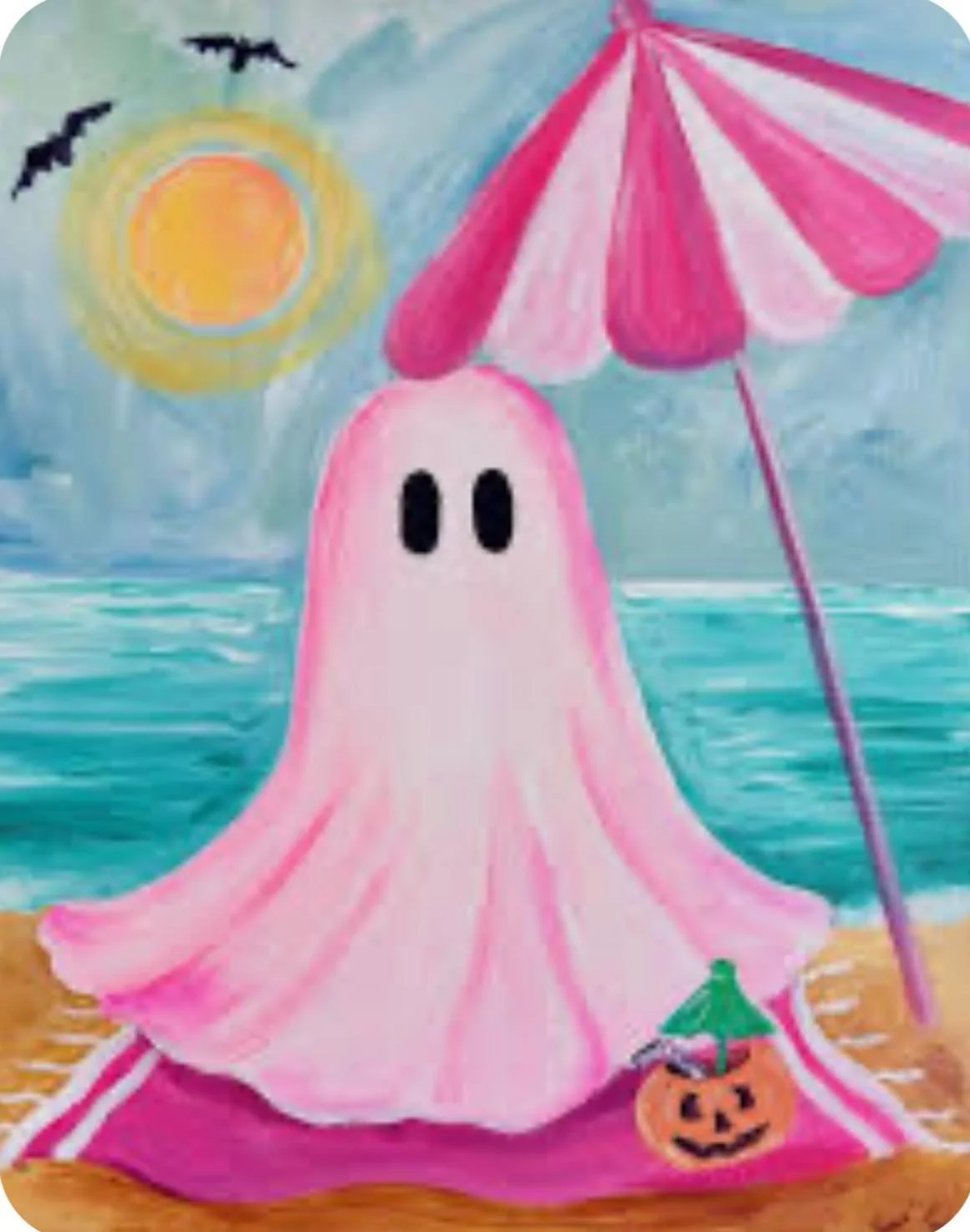 "Summerween" Canvas Paint Party @ Sip &amp; Dipity