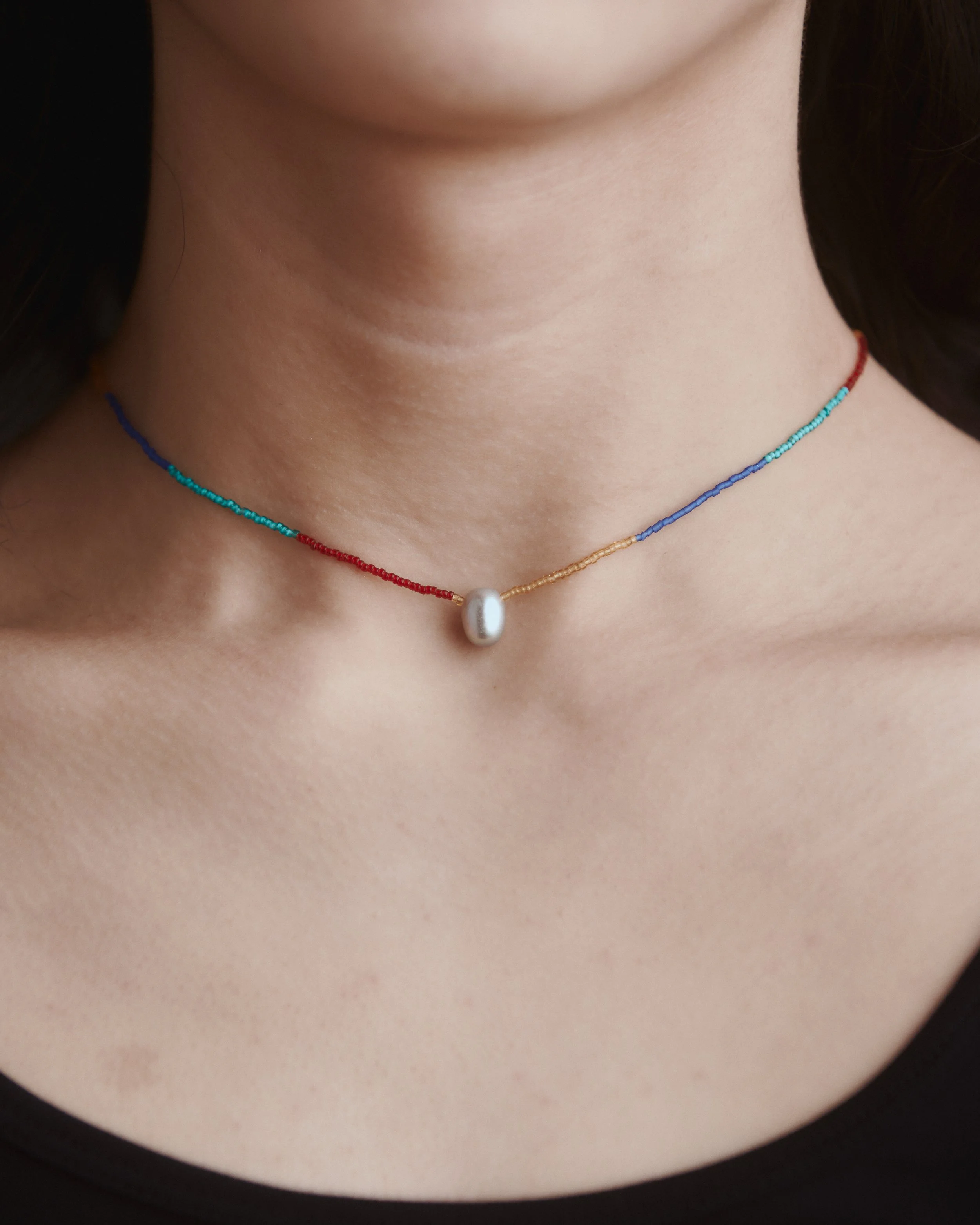 Grey Freshwater Pearl Necklace