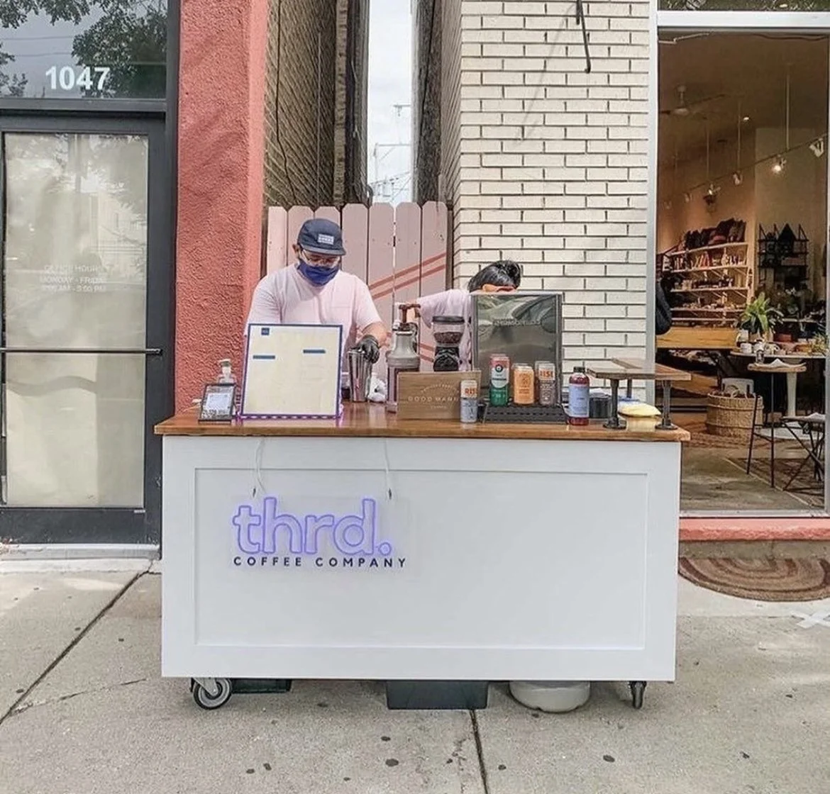 Events/Catering, Coffee Cart — thrd coffee