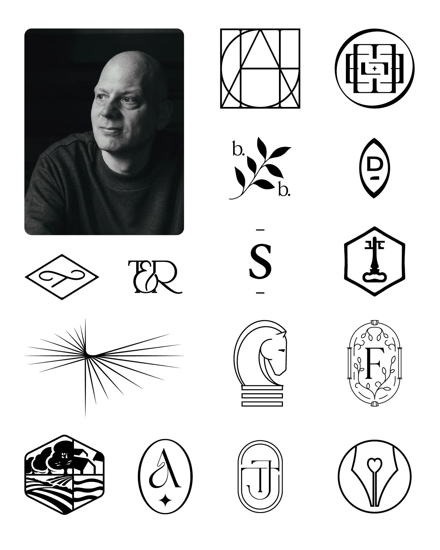 Inspired by some of the incredible creators in the design community, we've put together a collection of some of our favourite icons. Turns out we love a monogram at Ditto, and I'm not even sad about it.

Featuring @hauglondonhaus @bareandbloomuk @top