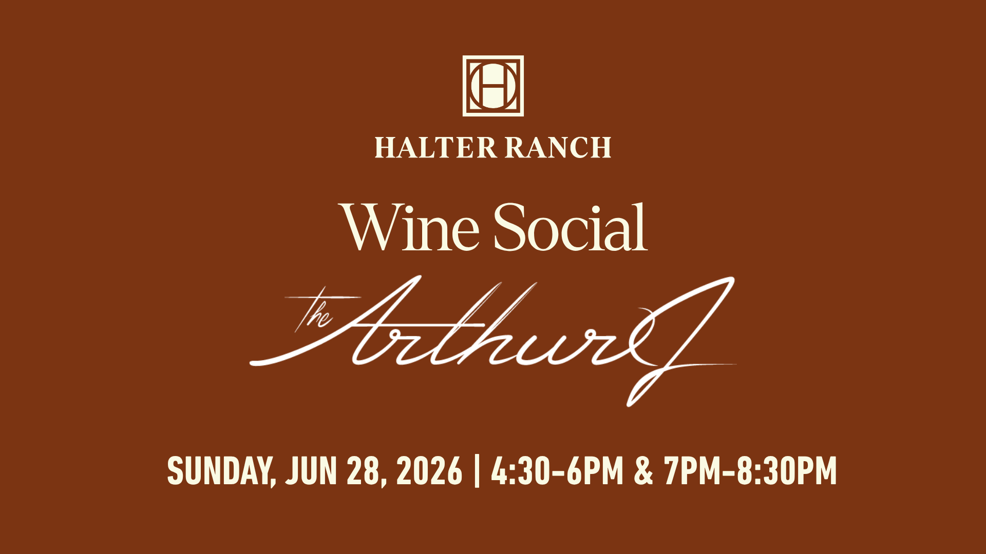 Halter Ranch Wine Social at The Arthur J Manhattan Beach