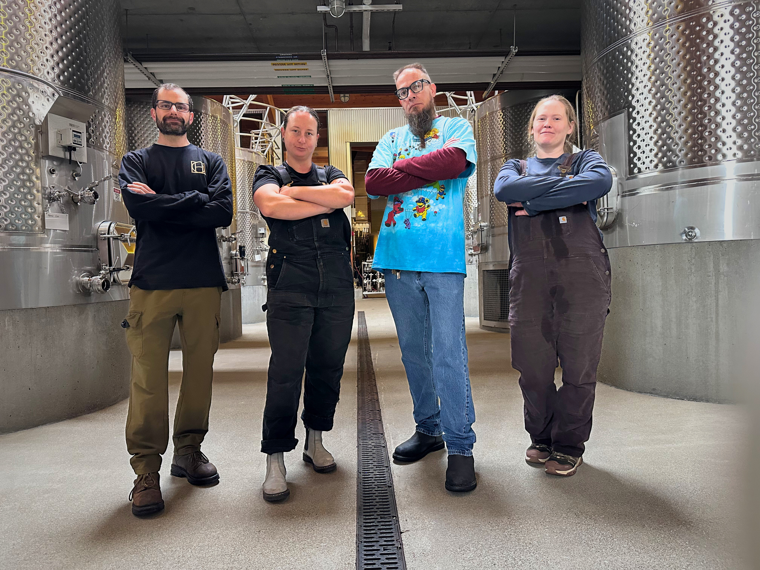 Halter Ranch Cellar Team