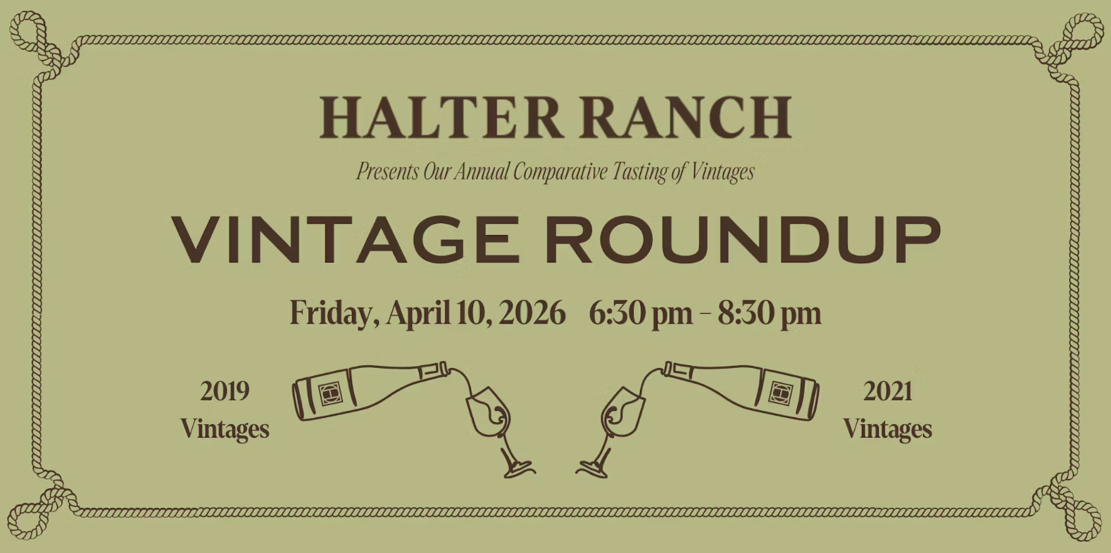 Halter Ranch Vintage Round-Up