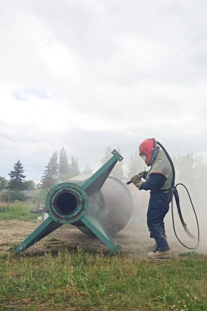 SANDBLASTING