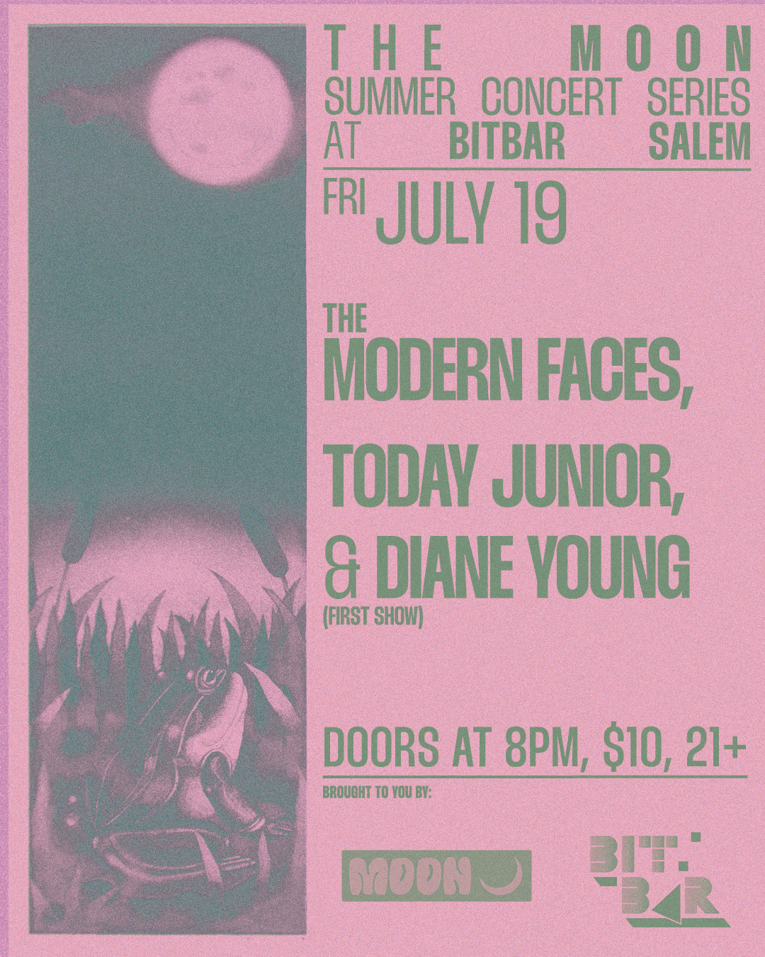 The Modern Faces, Today Junior, & Diane Young (First Show)
