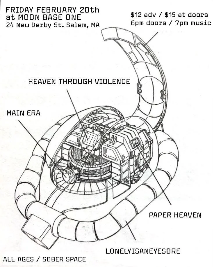 02/20/26 Heaven Through Violence , Main Era , Paper Heaven, Lonelisaneyesore