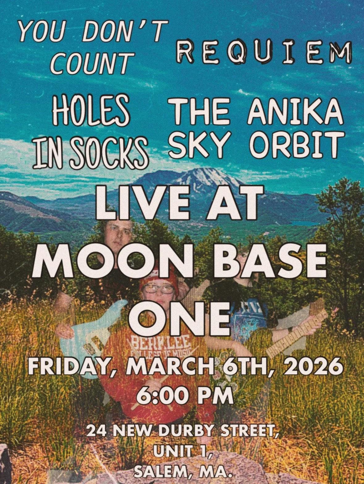 03/6/26 You Don't Count, Holes in Socks, Requiem, The Anika Sky Orbit