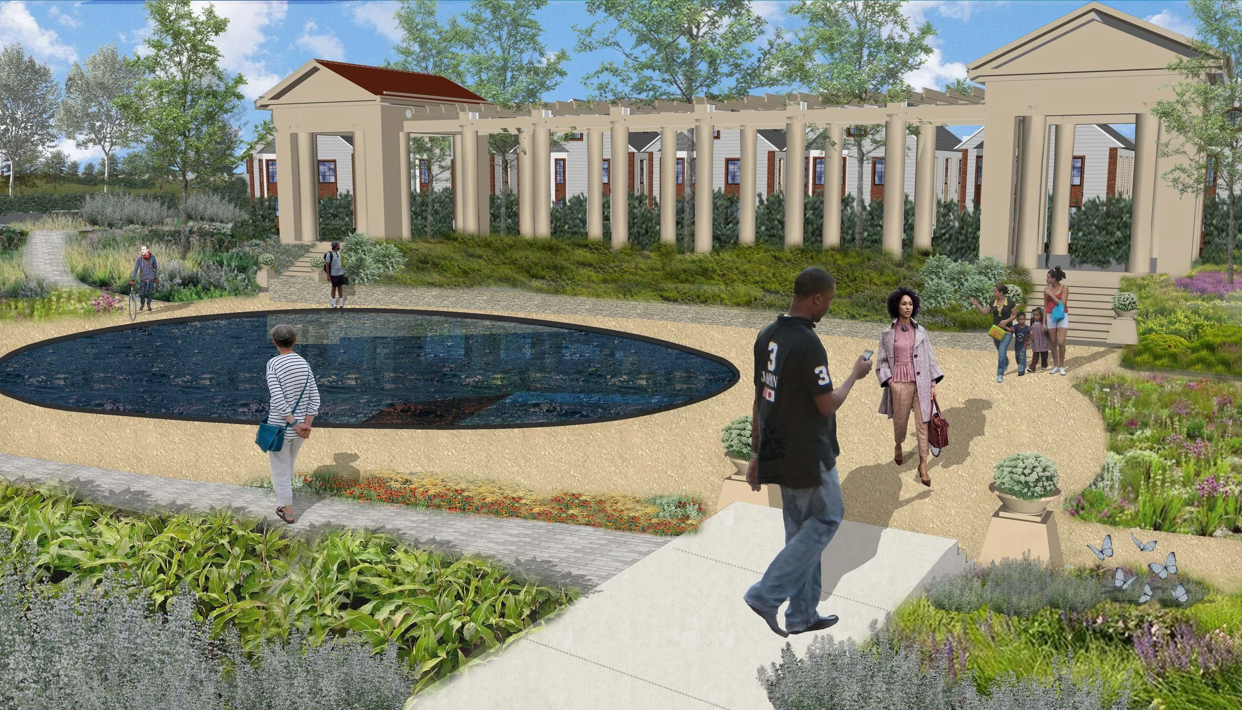 Sears Sunken Garden Renovations