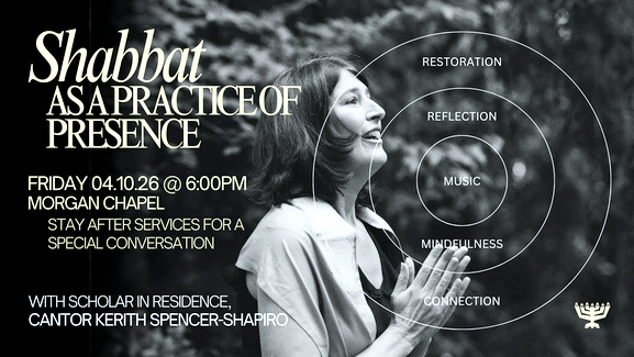 Shabbat as a Practice of Presence