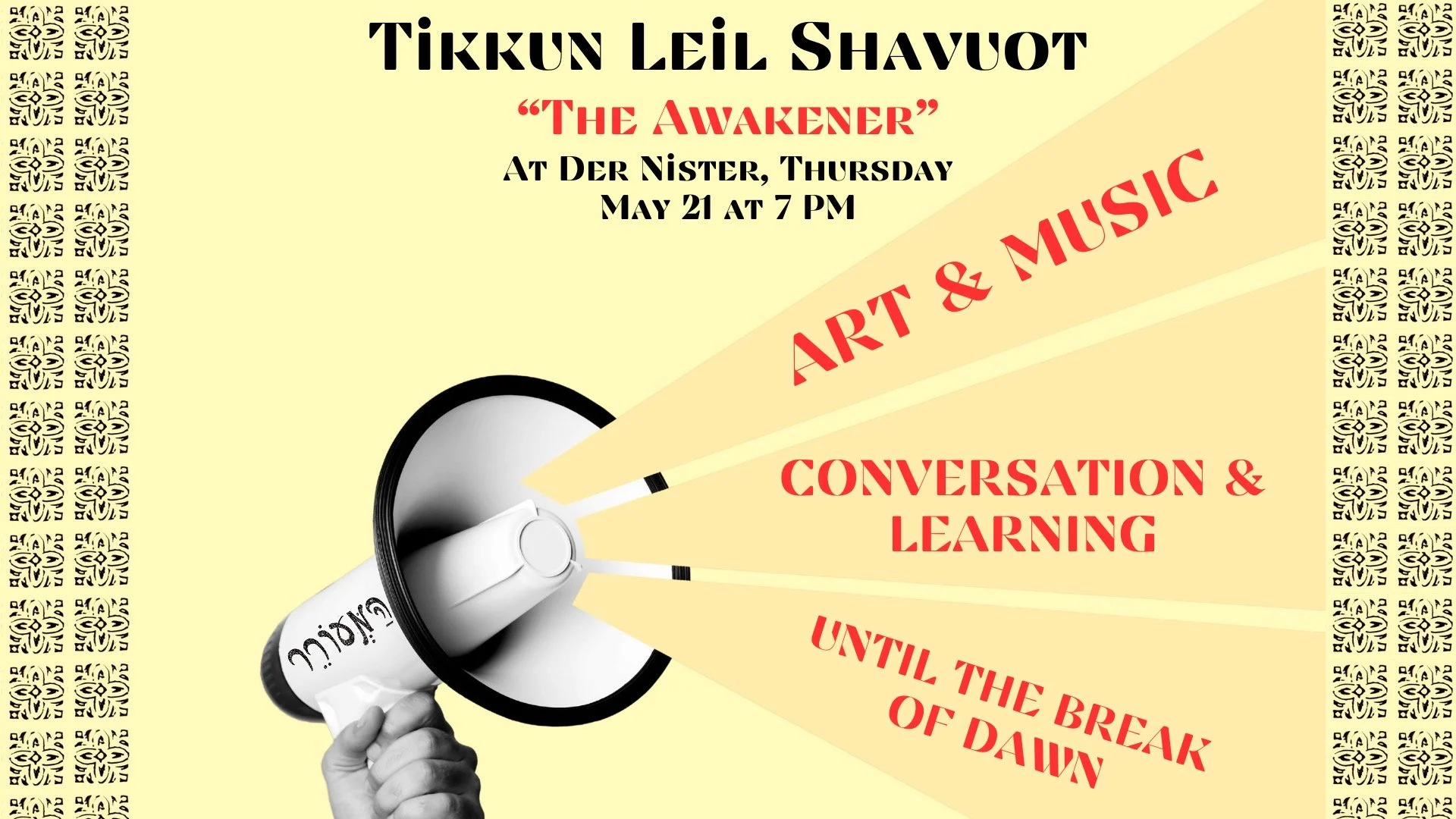 Tikkun Leil Shavuot @Der Nister