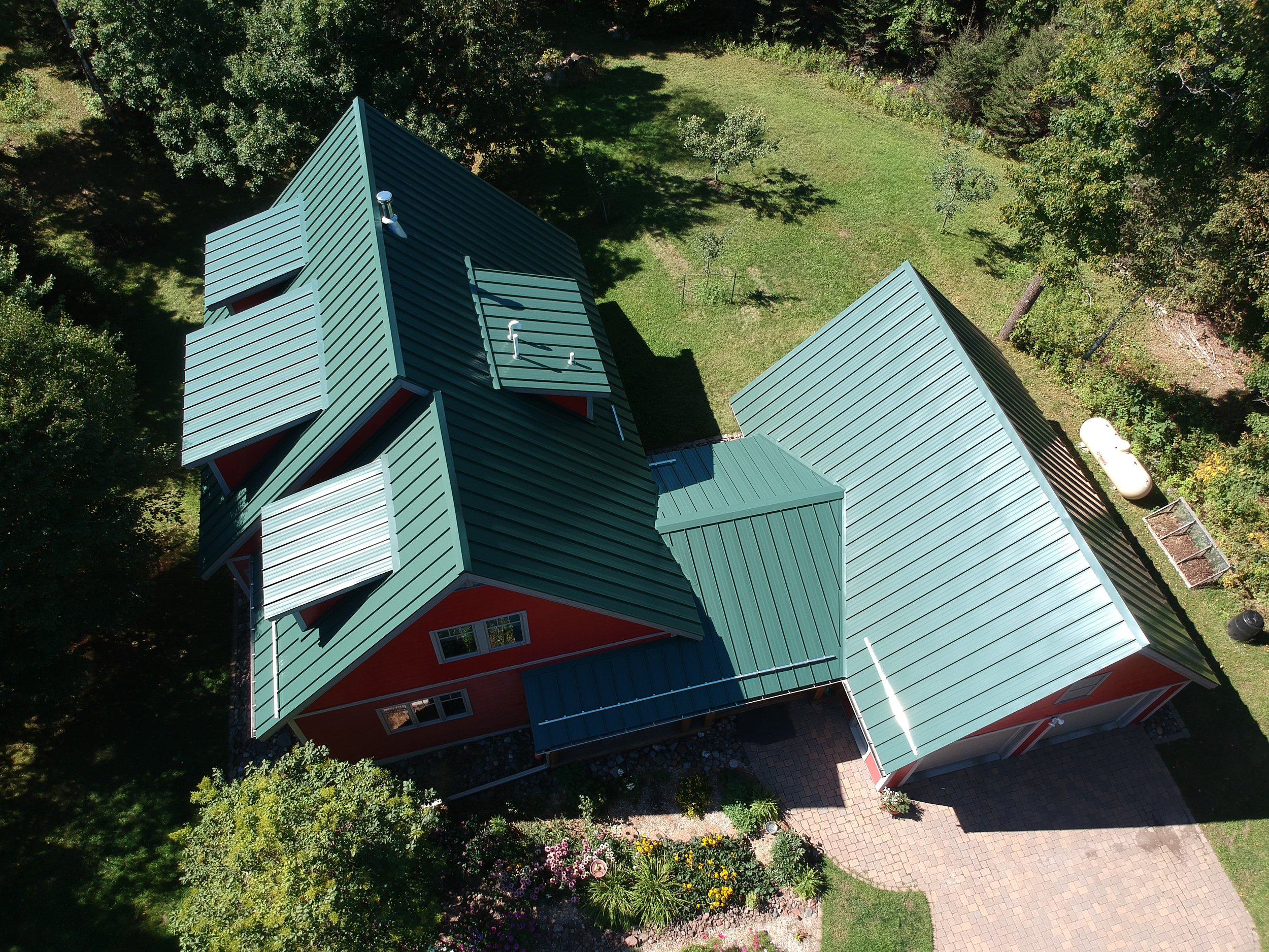 Evergreen Standing Seam Roof