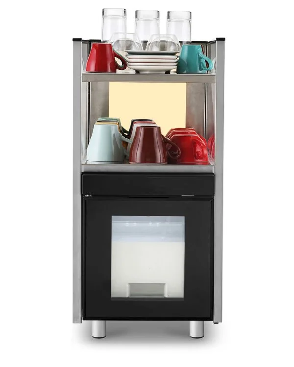 Technicup melkfrigo met tassenwarmer